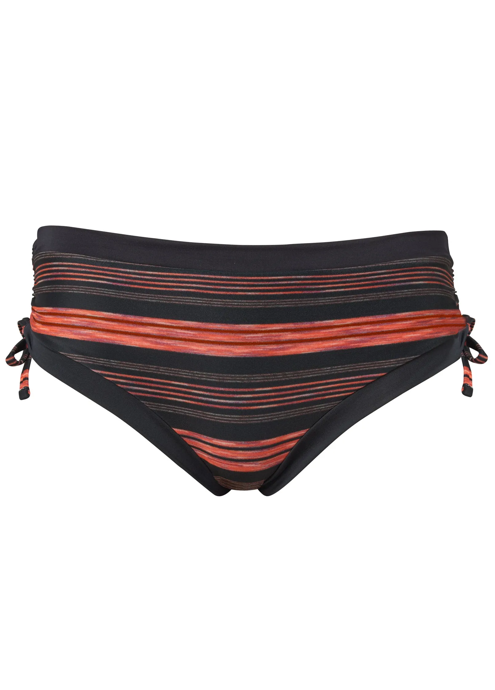 ADJUSTABLE SIDE TIE HIPSTER BOTTOM - Beach Stripes