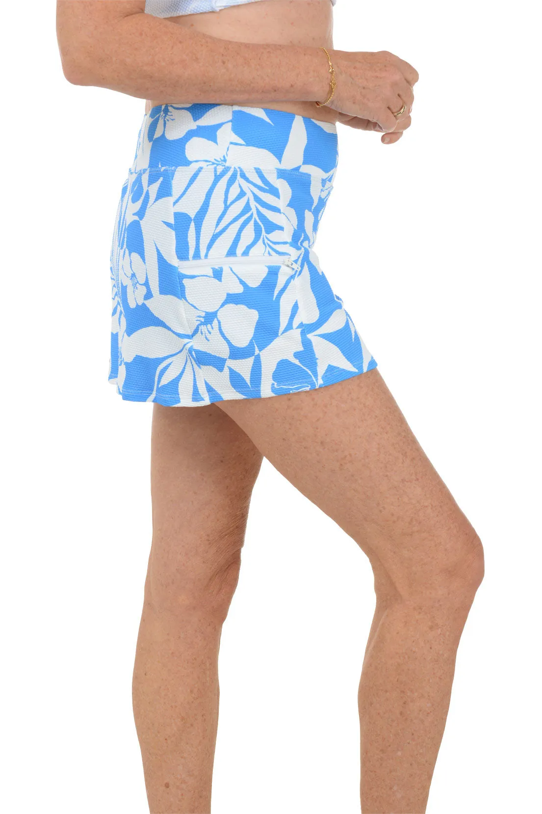 Aloha Spirit Pique Swim Skort