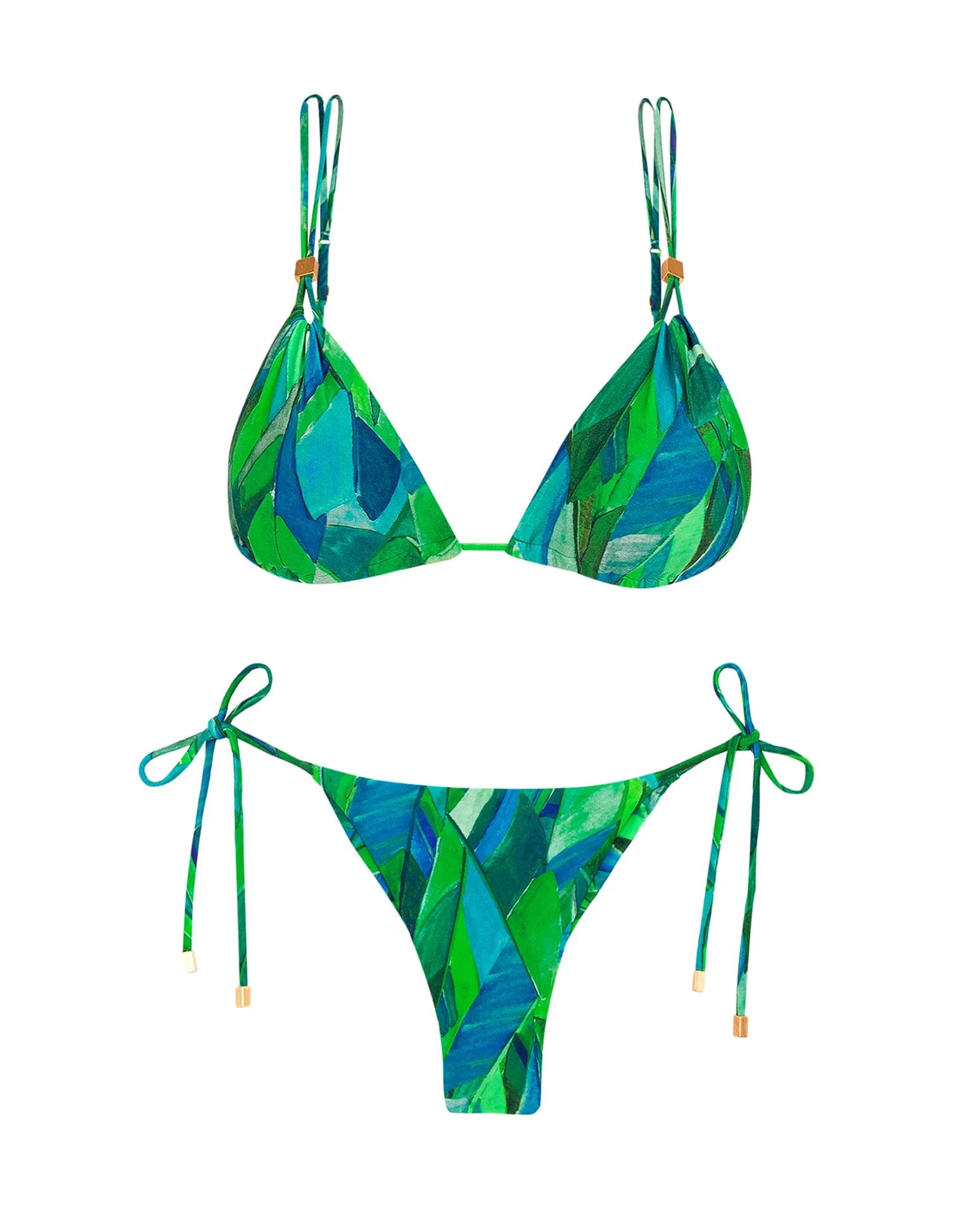 Anne Parallel Tri Top - Tropics