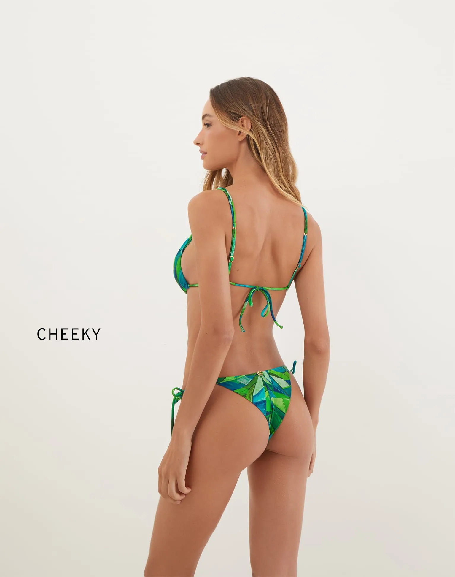 Anne Parallel Tri Top - Tropics