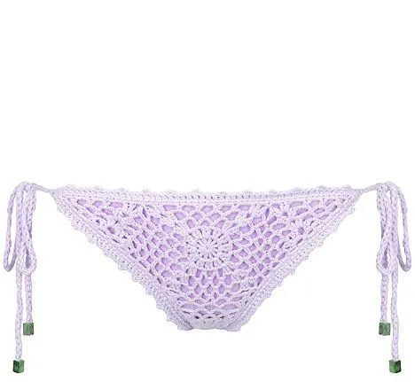 Athena Crochet Bottoms - Purple