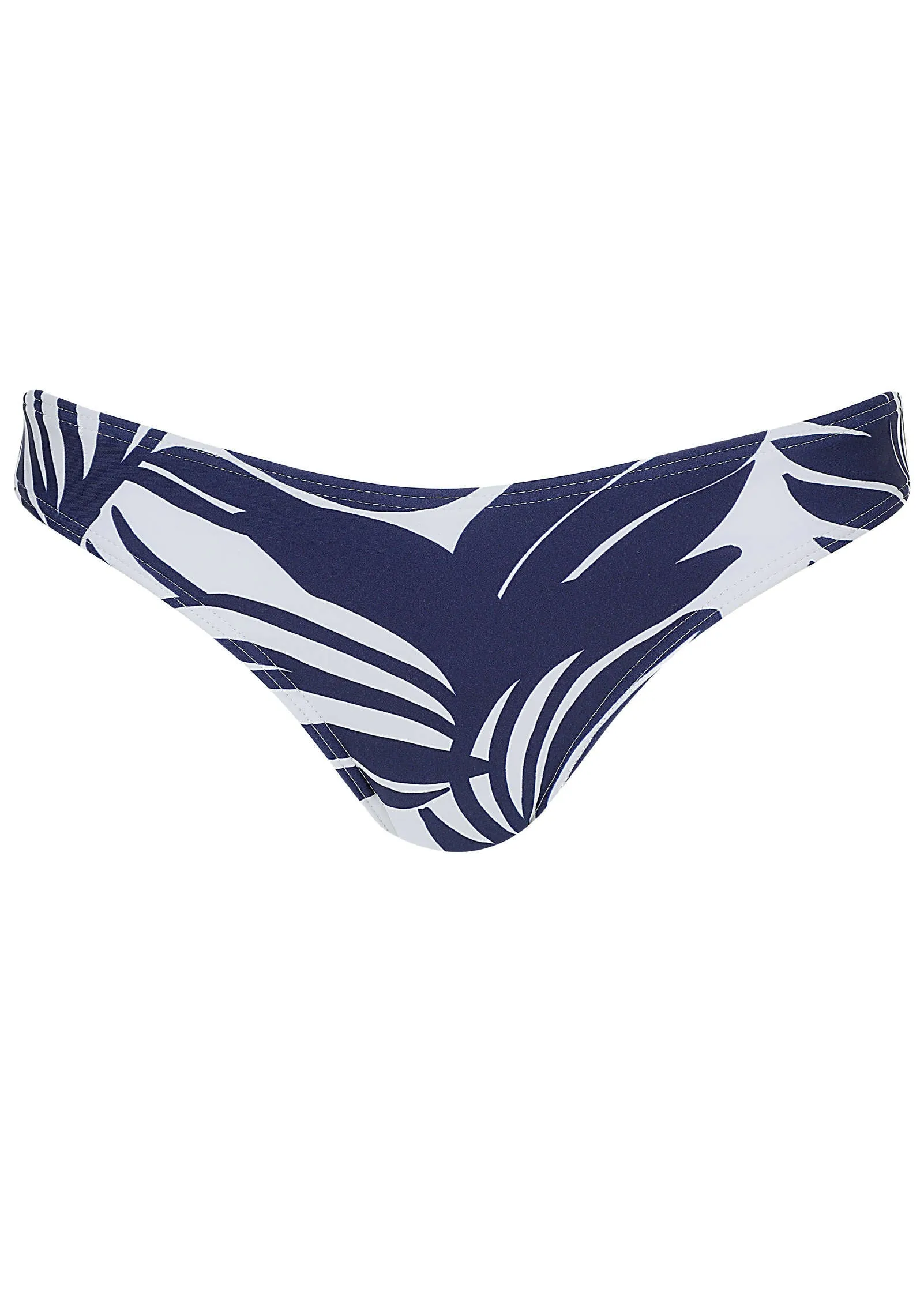 Bali Classic Scoop Front Bottom - Contrast Bold Leaves