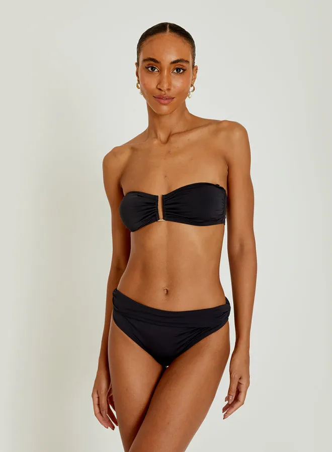 Bio Ruched Bottom Black