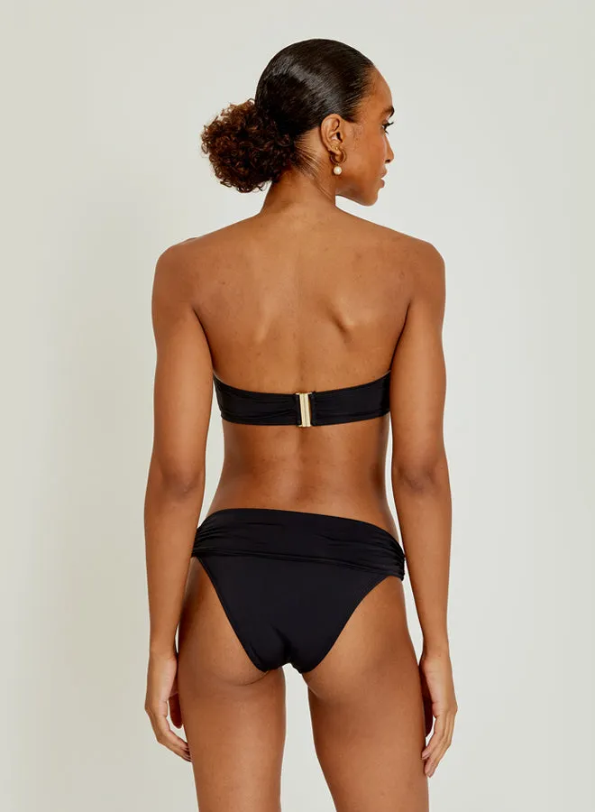 Bio Ruched Bottom Black