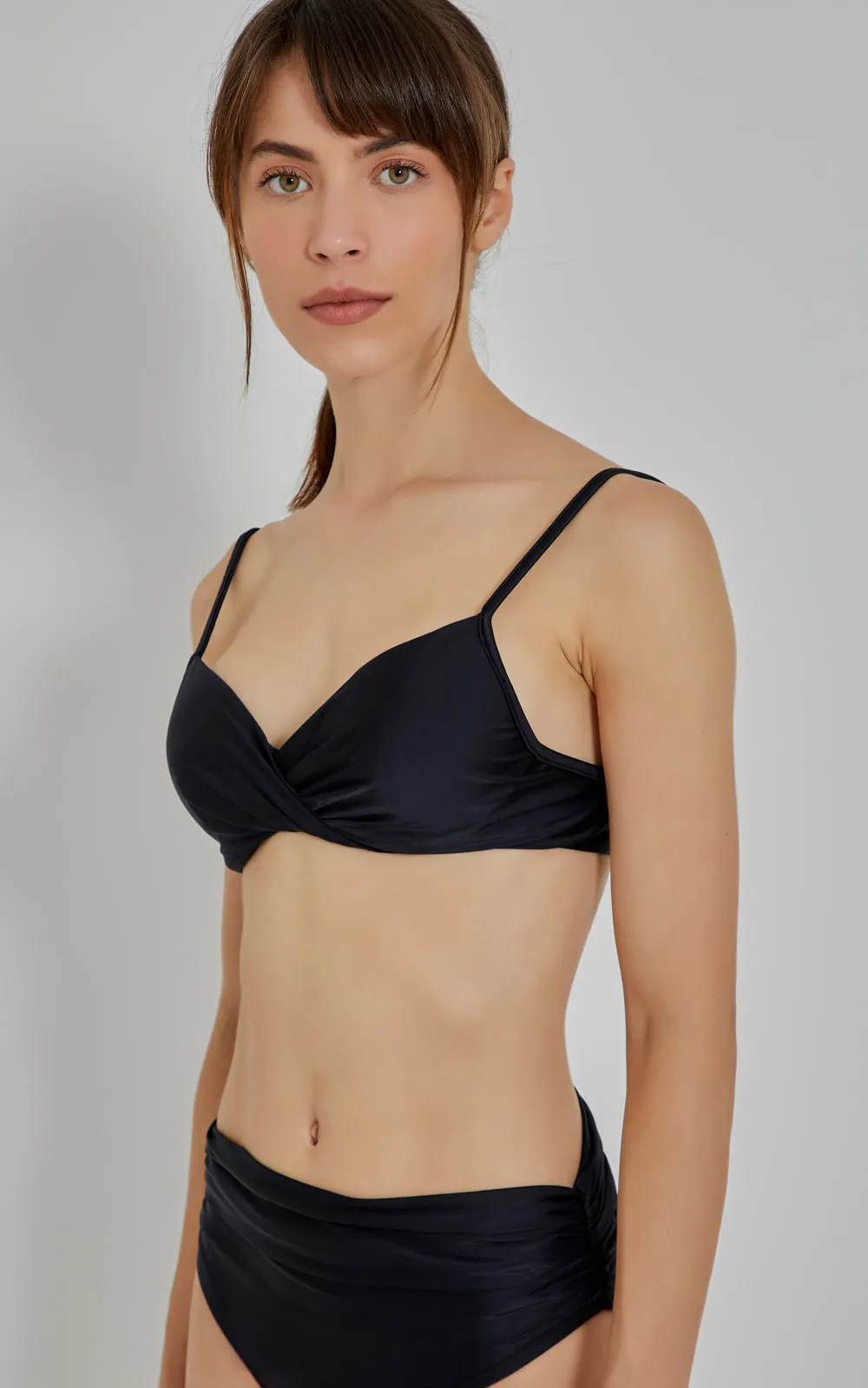 Bio Ruched Bottom Black