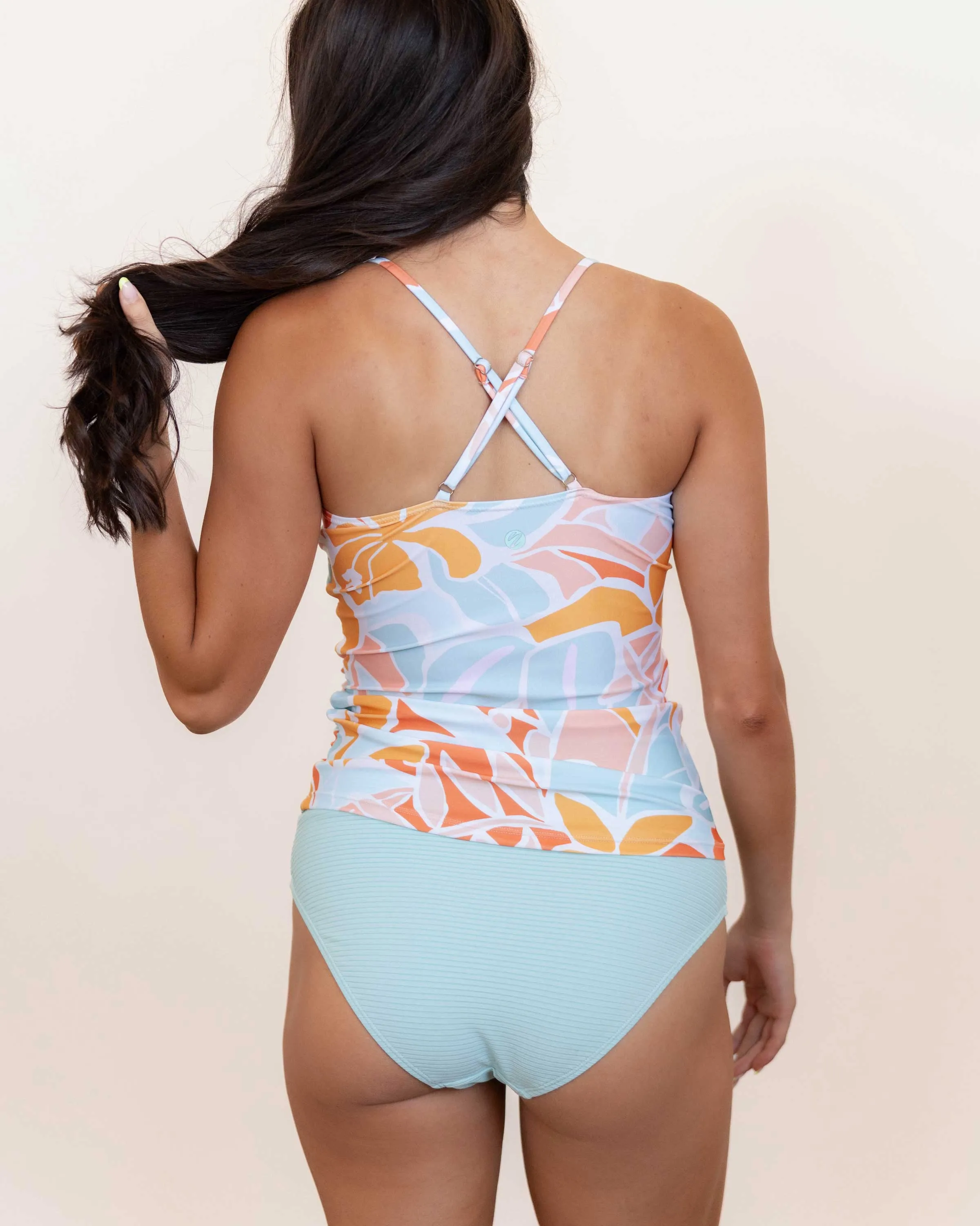 Calista V-Neck Tankini