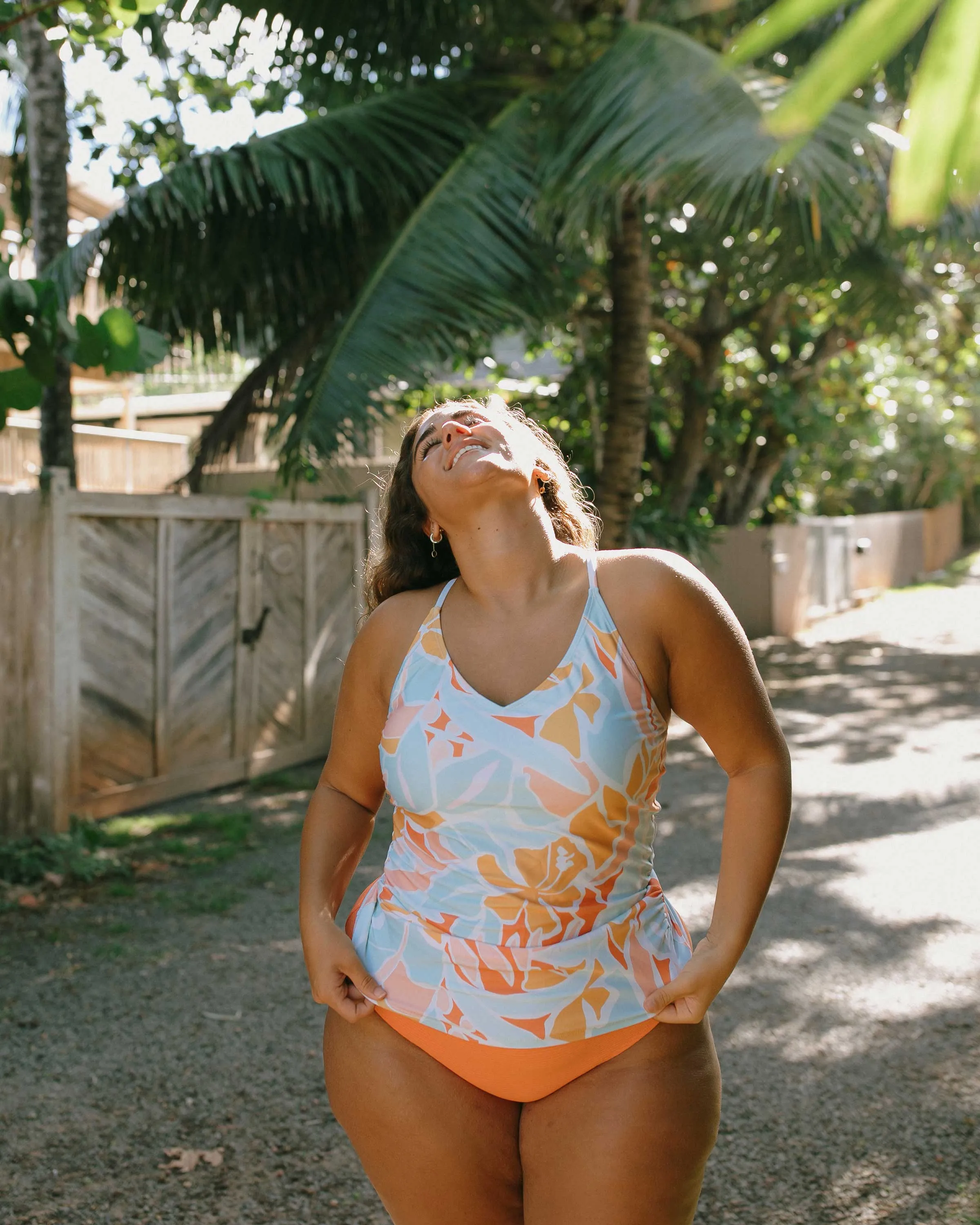 Calista V-Neck Tankini