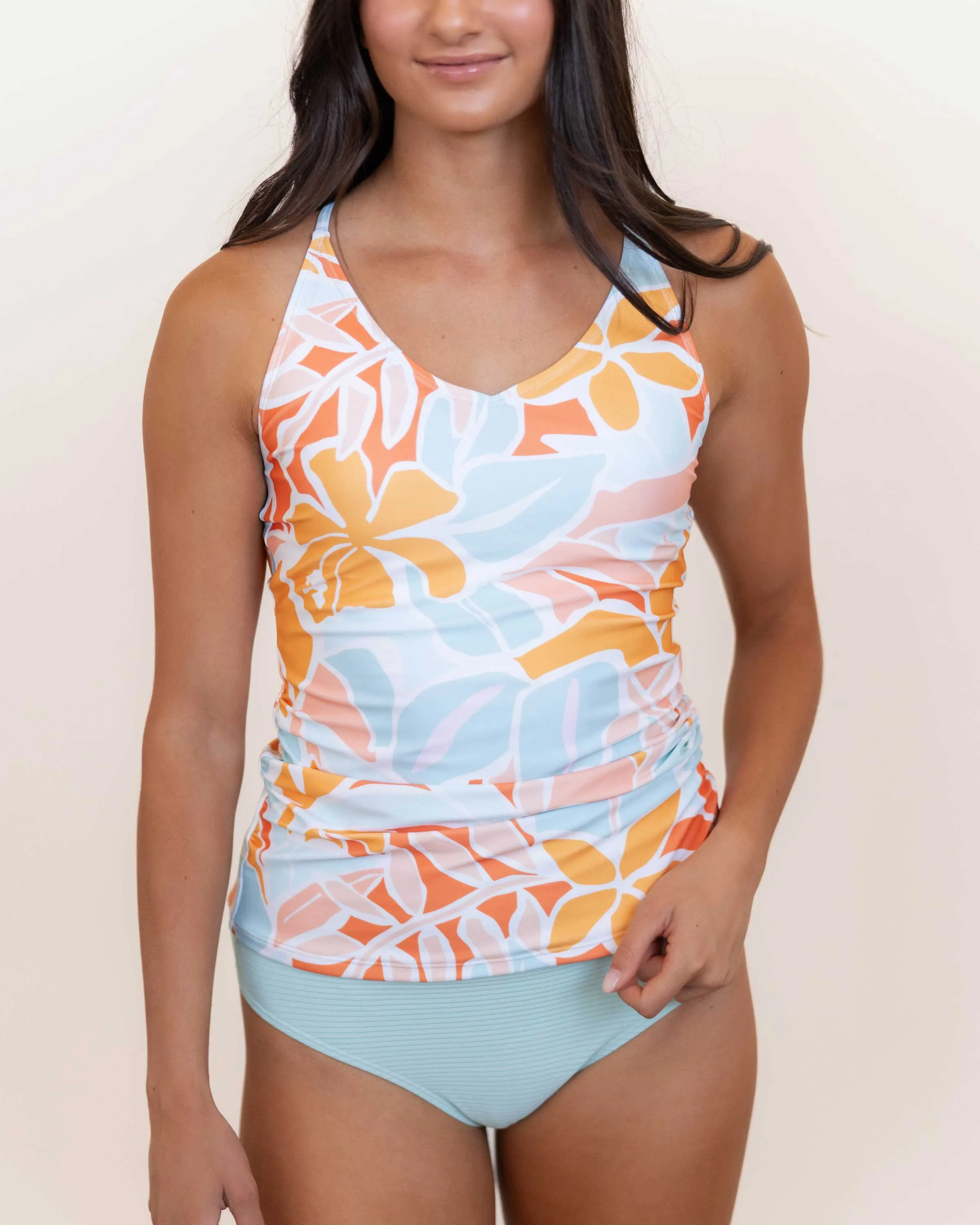 Calista V-Neck Tankini