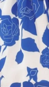 Candra Playsuit - Blue Floral