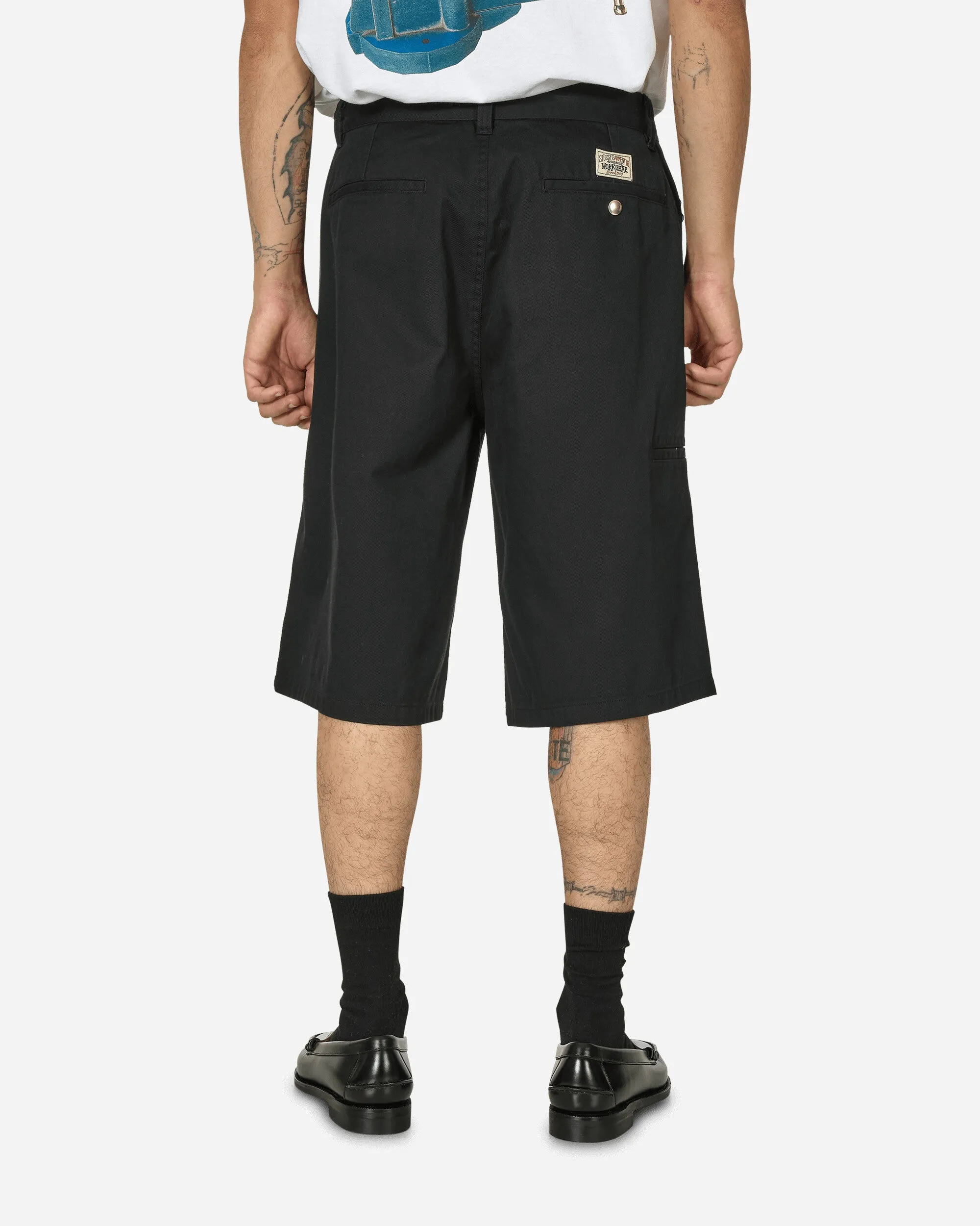 Chino Work Shorts Black