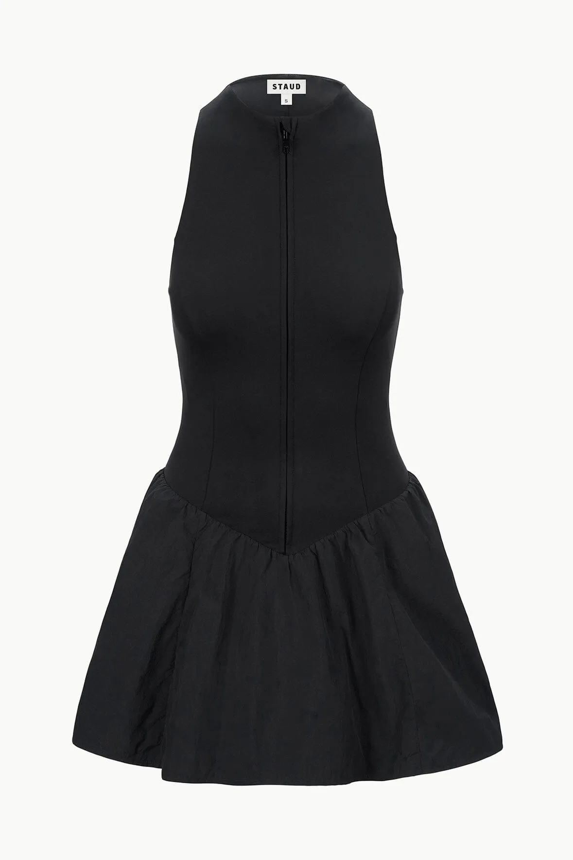 CREVASSE MINI DRESS | BLACK