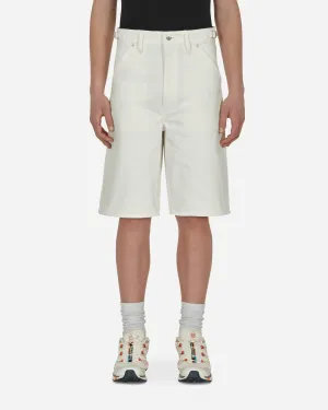 Denim Shorts White