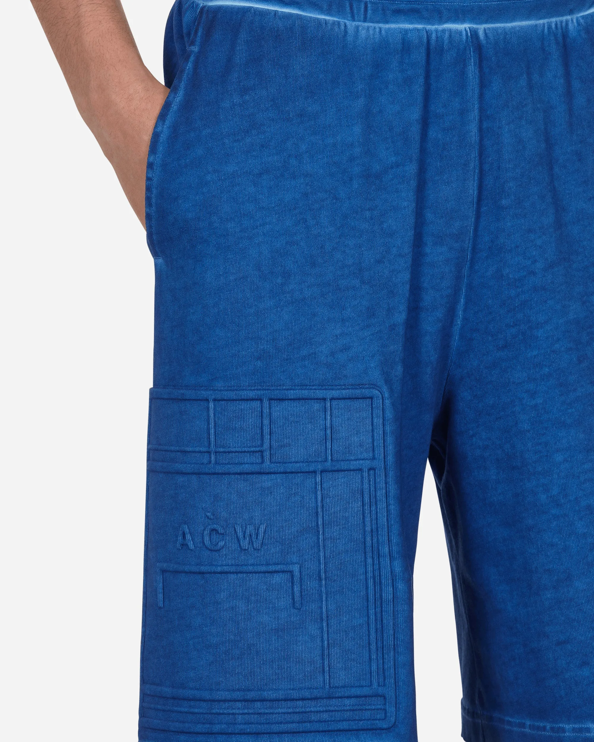 Dissolve Dye Shorts Blue