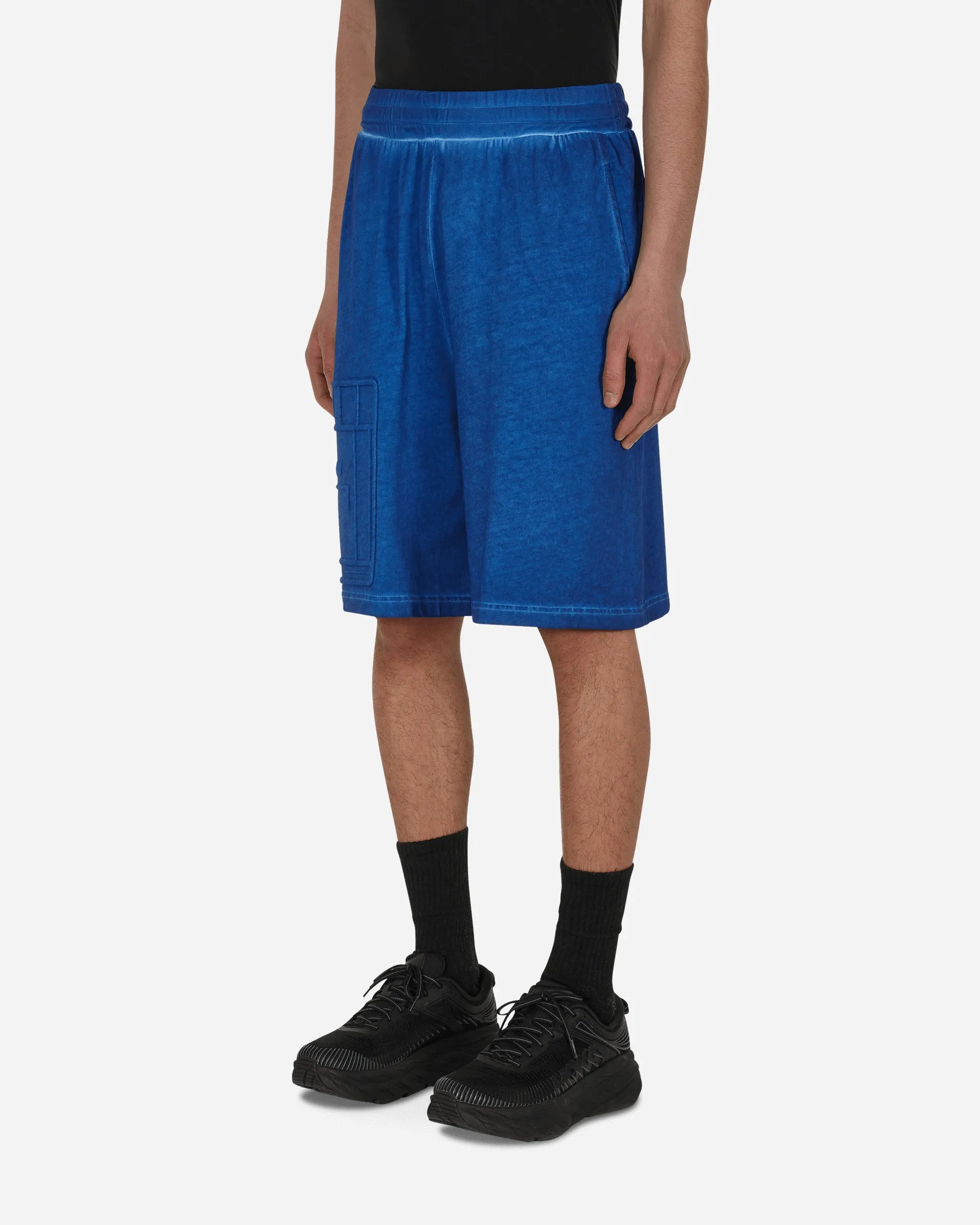 Dissolve Dye Shorts Blue