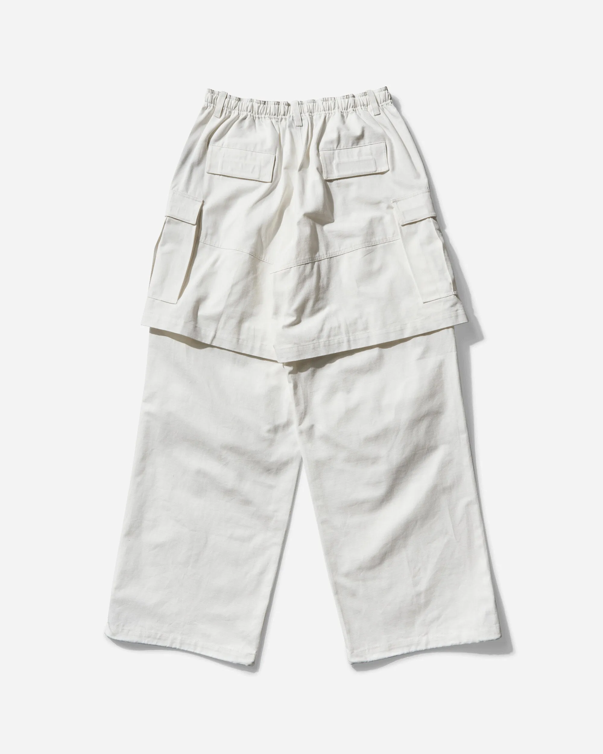 Double Cargo Trousers Grey