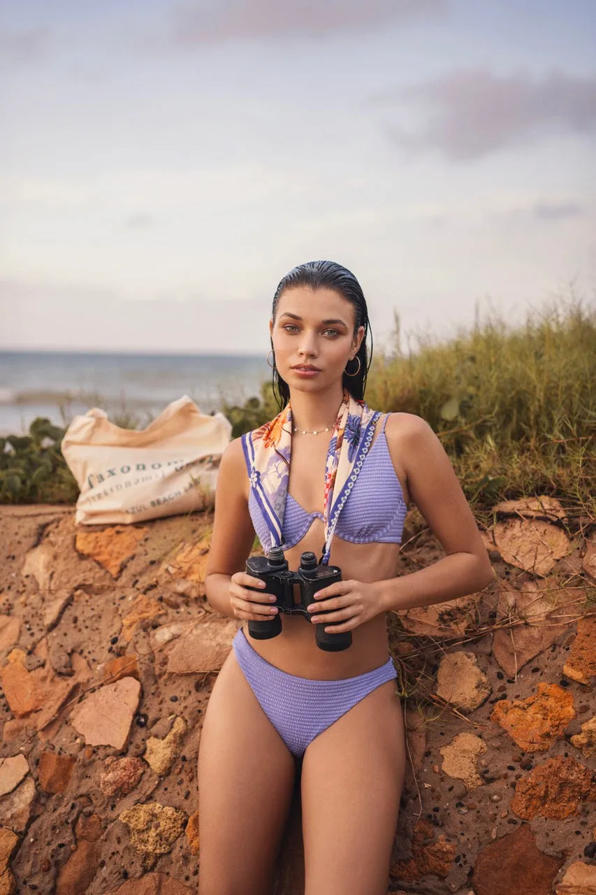 Elisa Lavender Bikini Top
