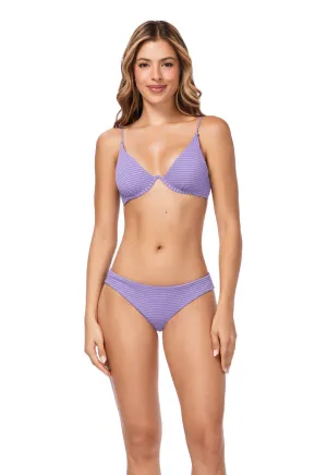 Elisa Lavender Bikini Top