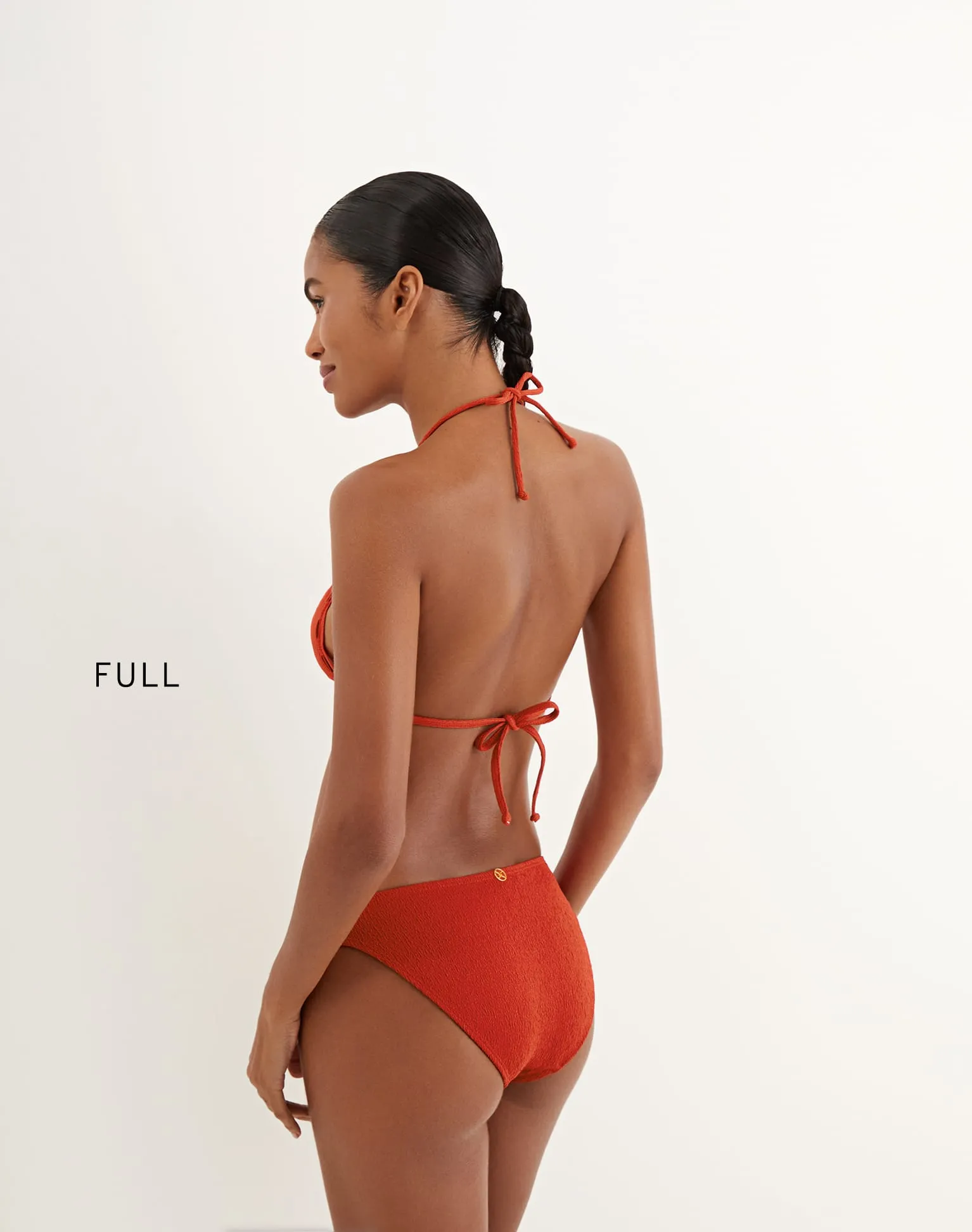 Eyelet Naya Tri Top - Ruby