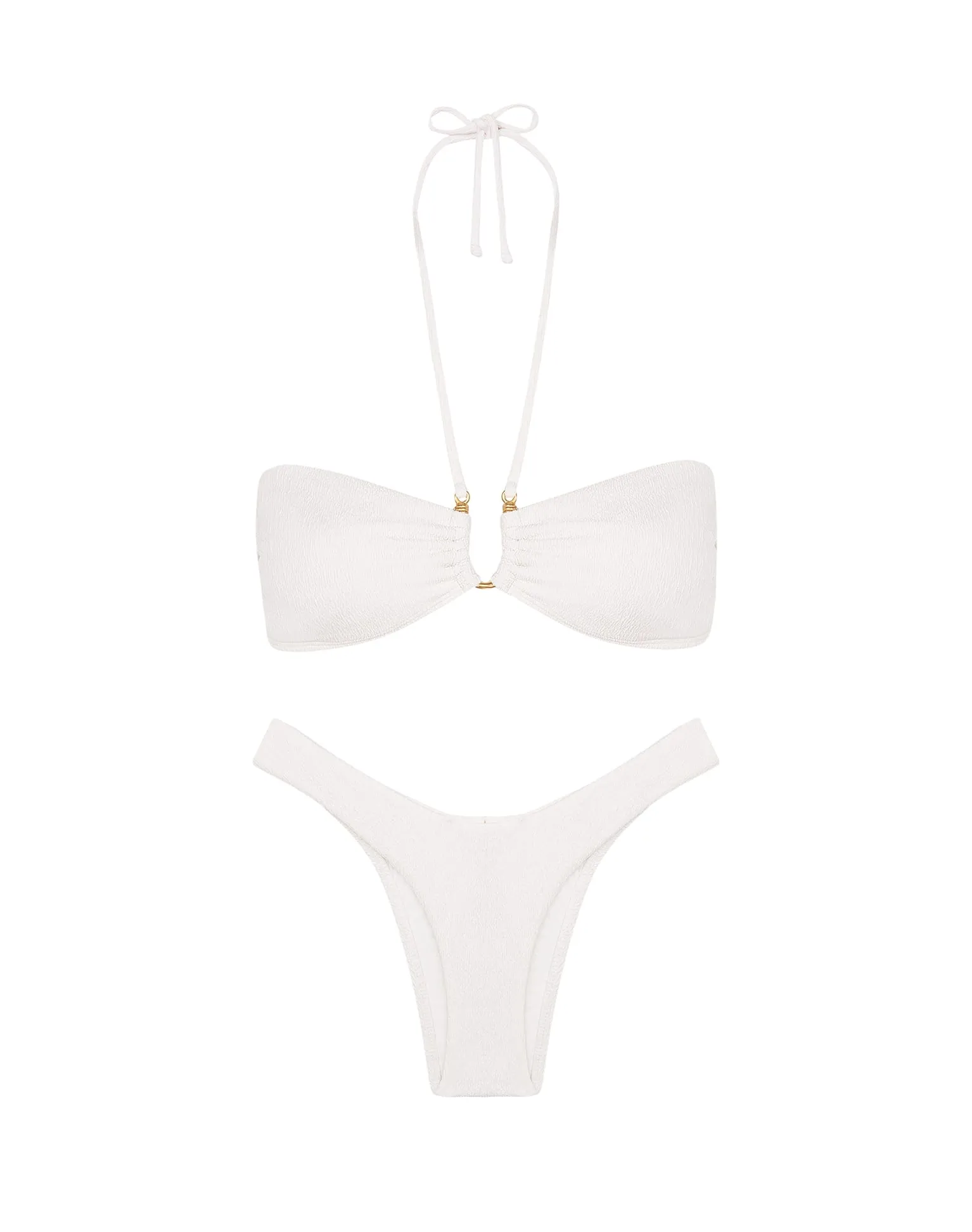 Firenze Callie Bandeau Top - White