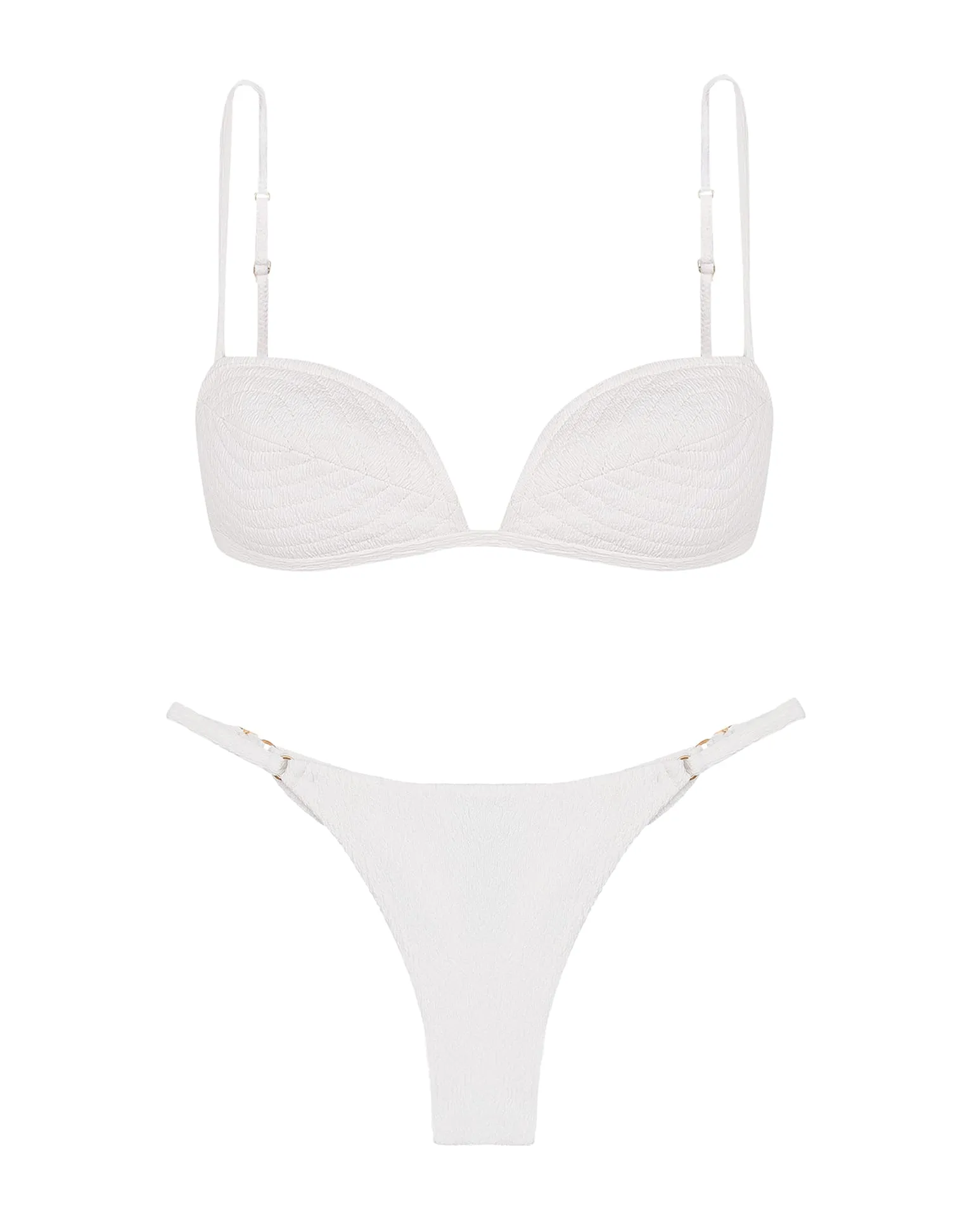 Firenze Emily Gabi Top - White