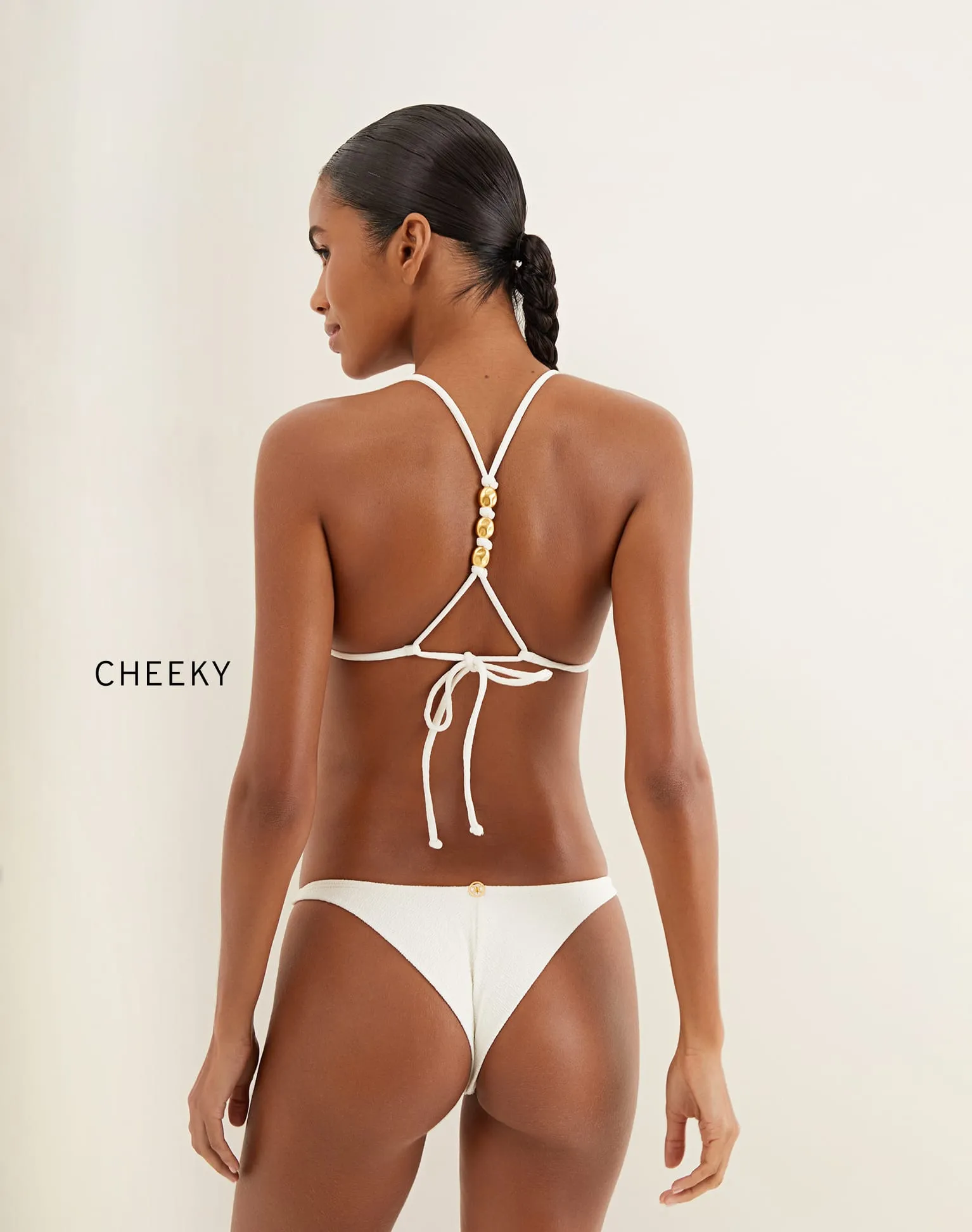 Firenze Kori T Back Tri Top - White