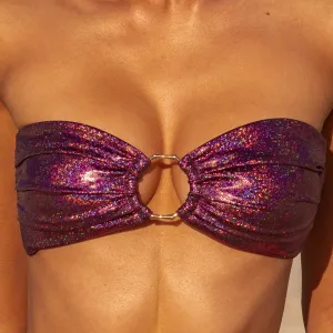 FRIDA TOP - GLITTER BERRY