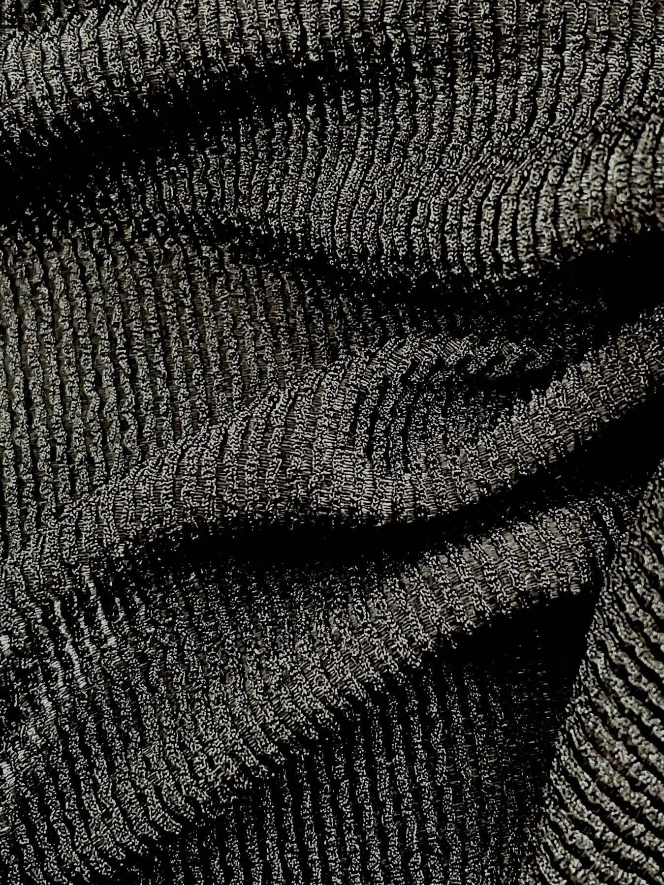 Gigi Bottom Black Ribbed