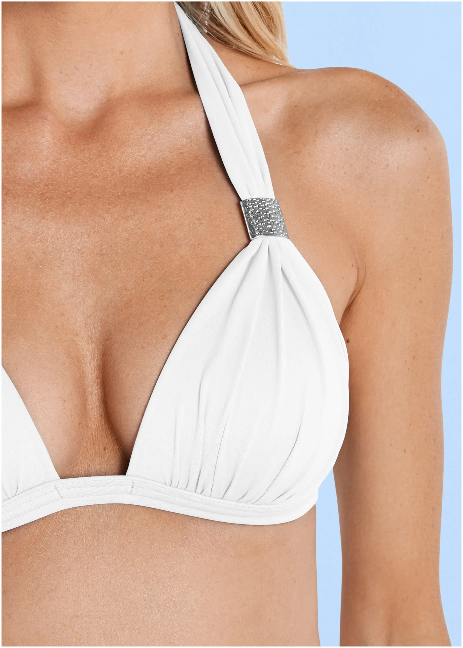 Goddess Enhancer Push-Up Top - Bright White
