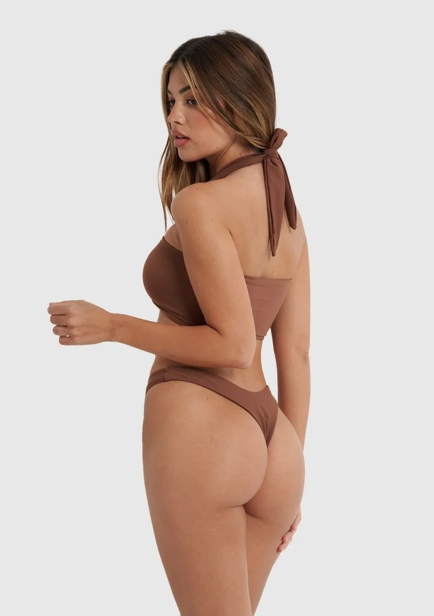 Jade Top - Brown