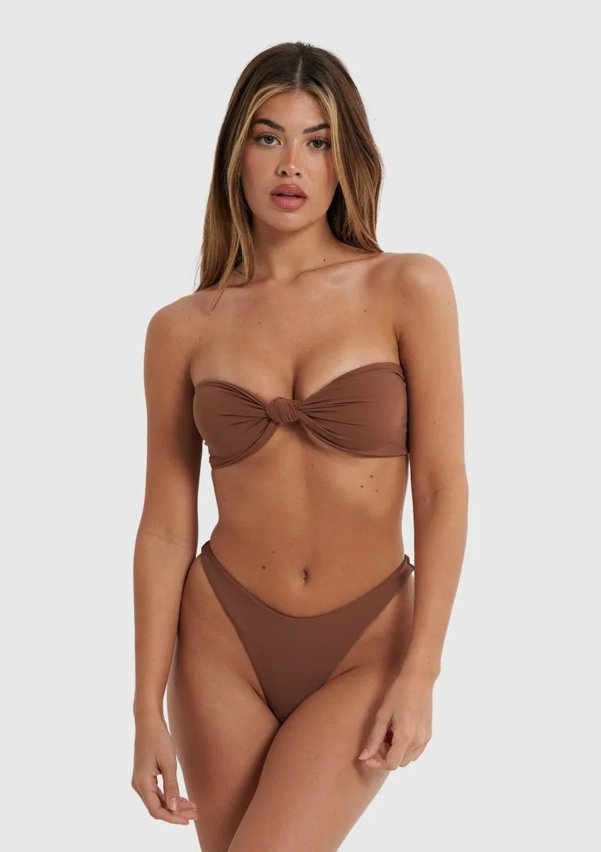 Jade Top - Brown