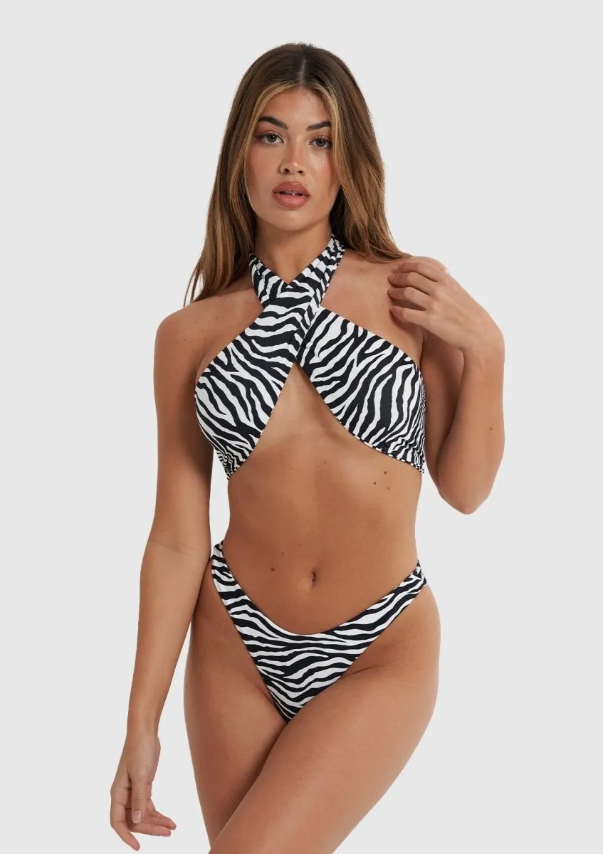 Jade Top - Zebra