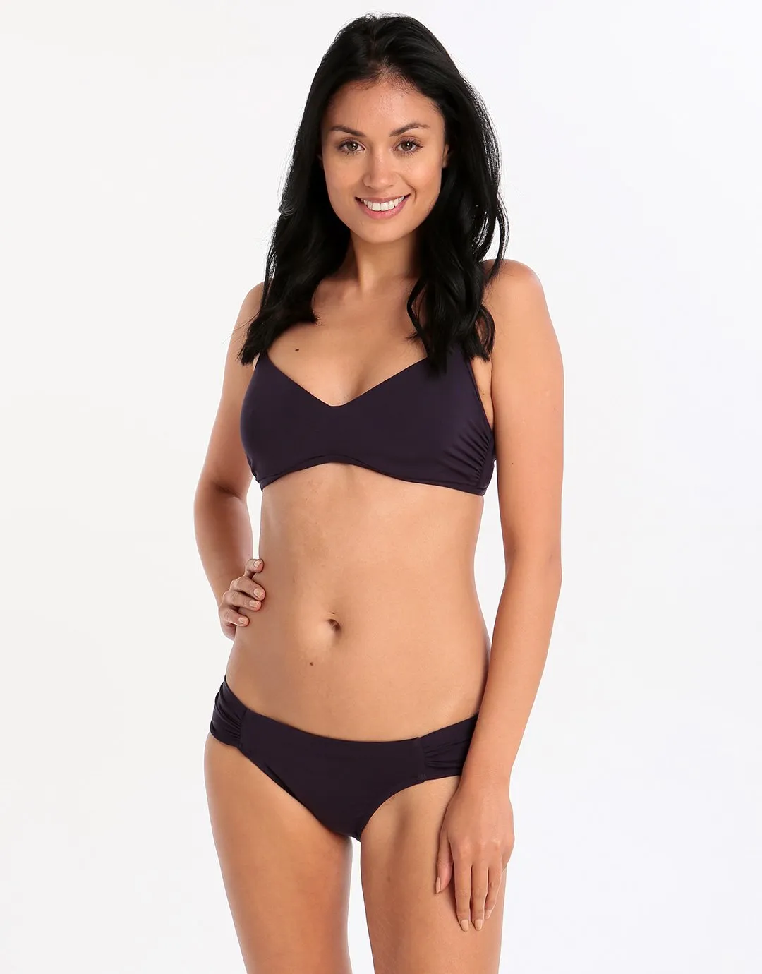 Jetset Gathered Side Pant - Phantom