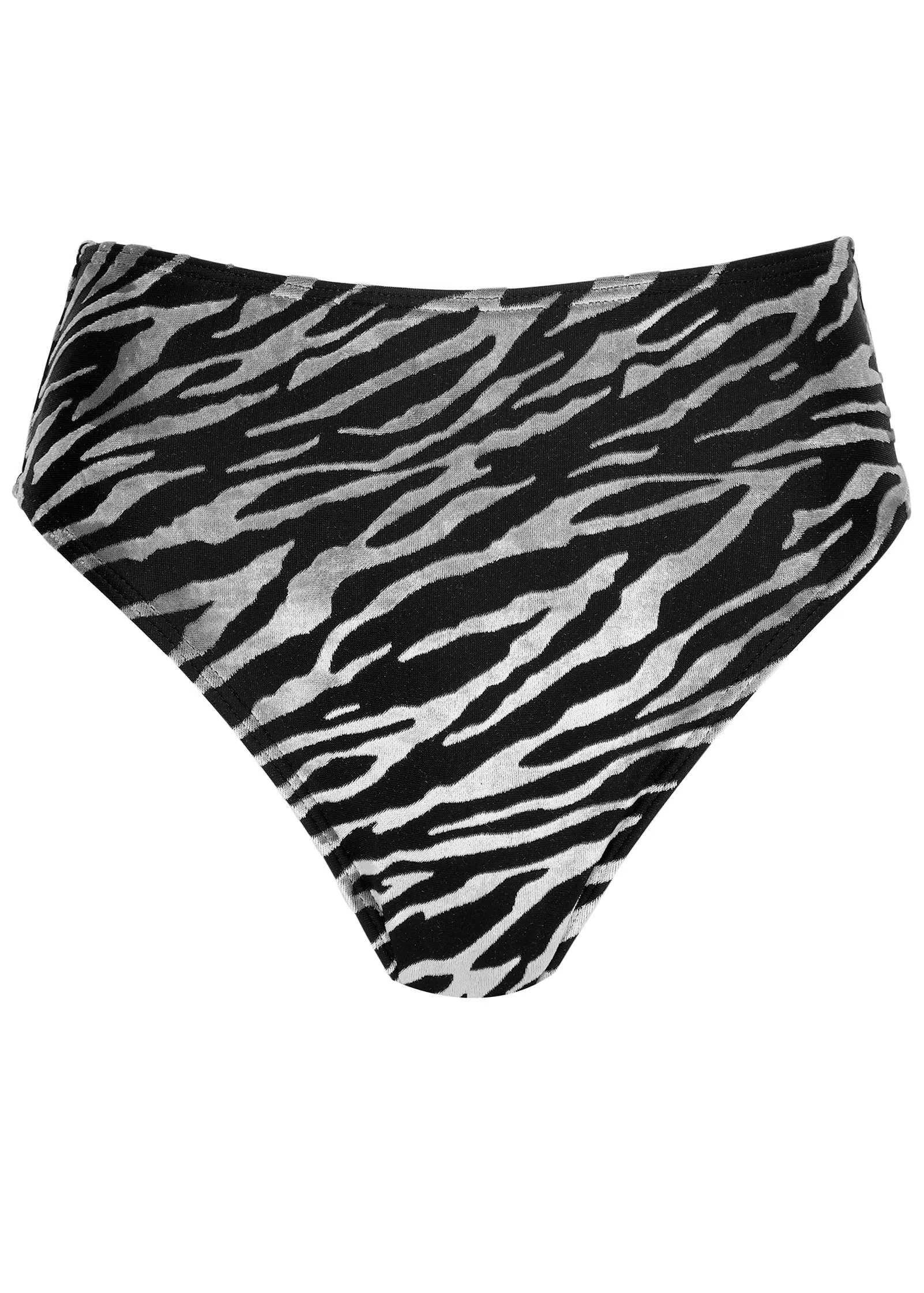 Jungle Burnout Tahiti Bottom - Black & Silver