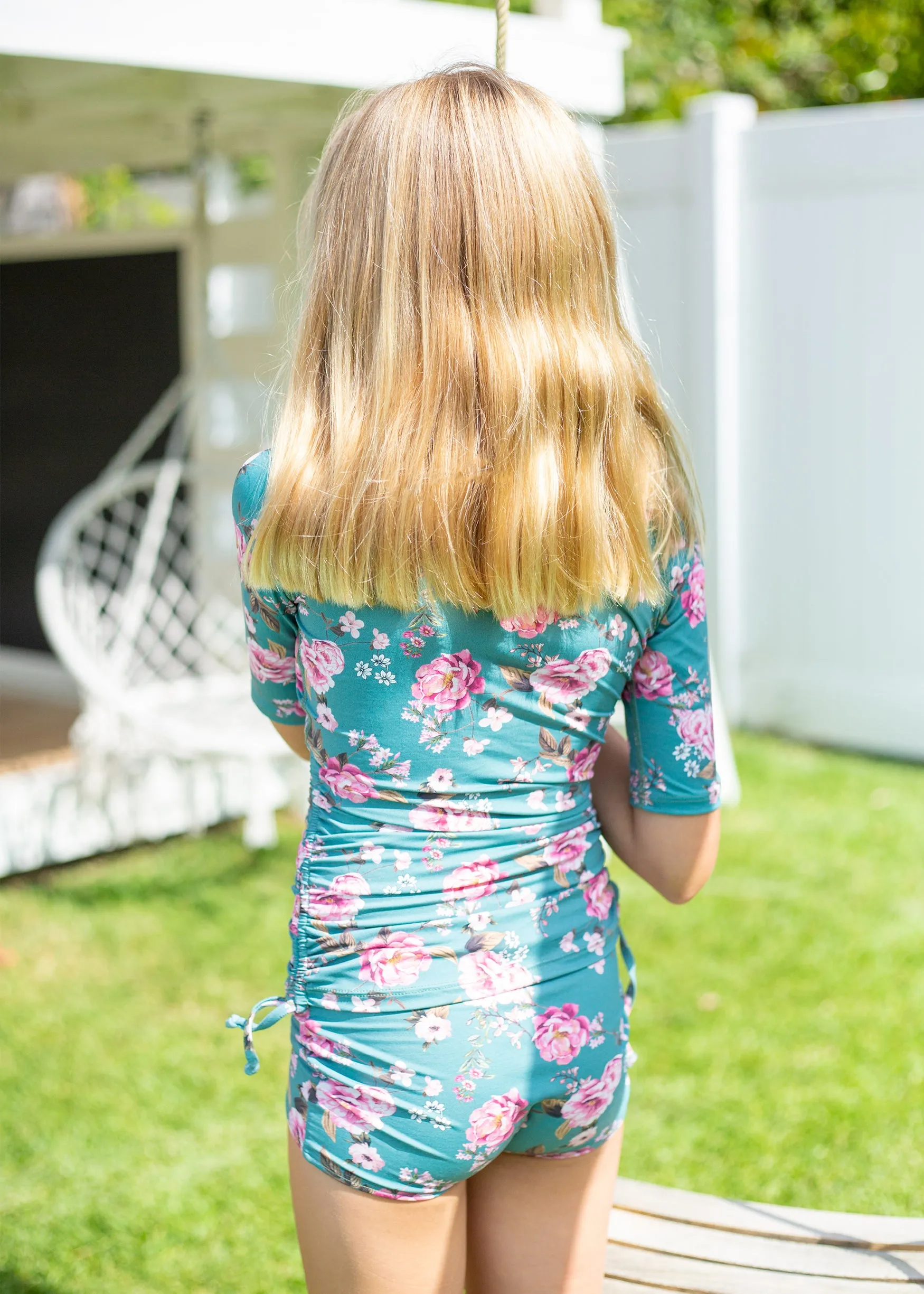 kids swim set in bella rose