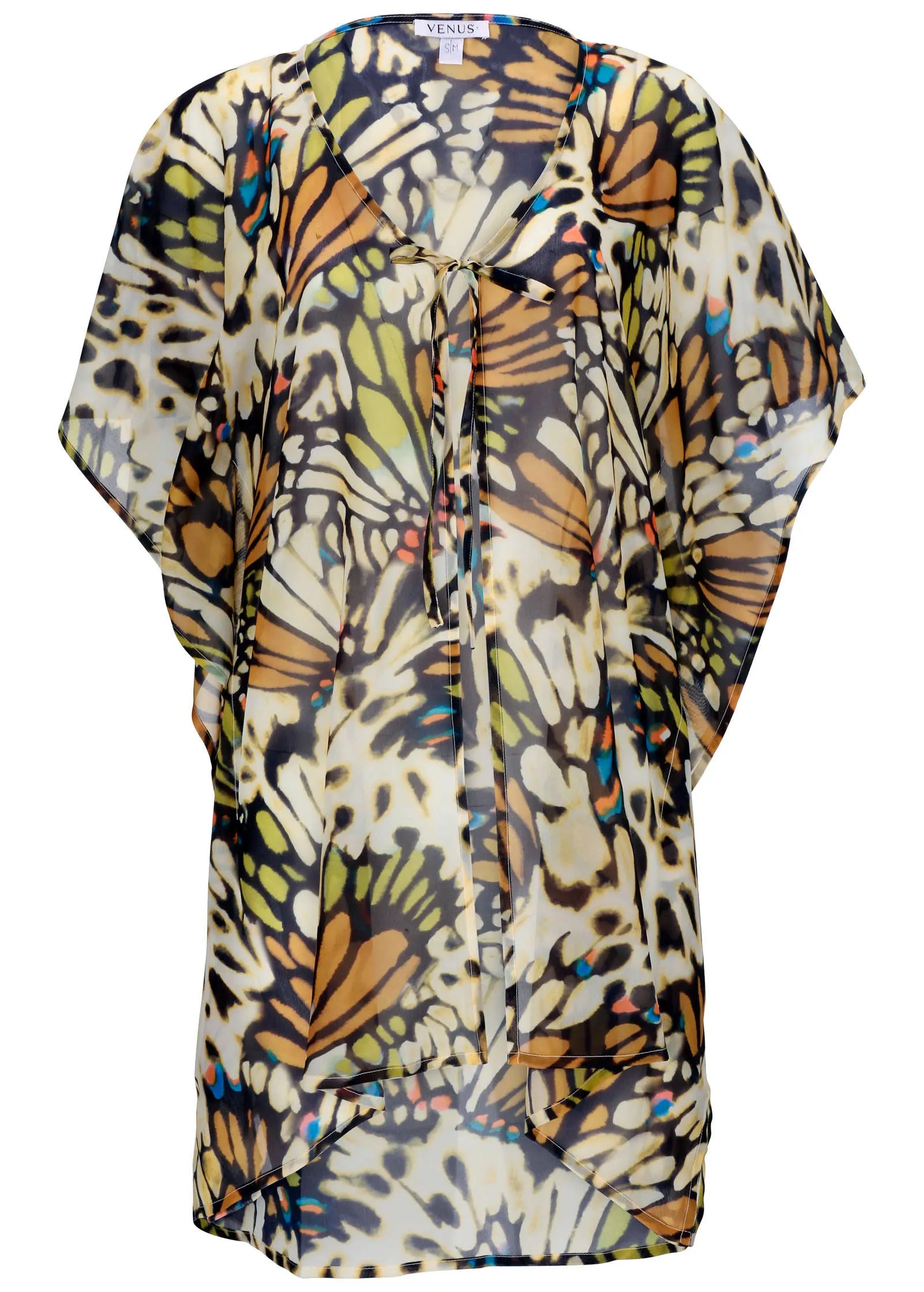 Kimono Cover-Up - Butterfly Cheetah