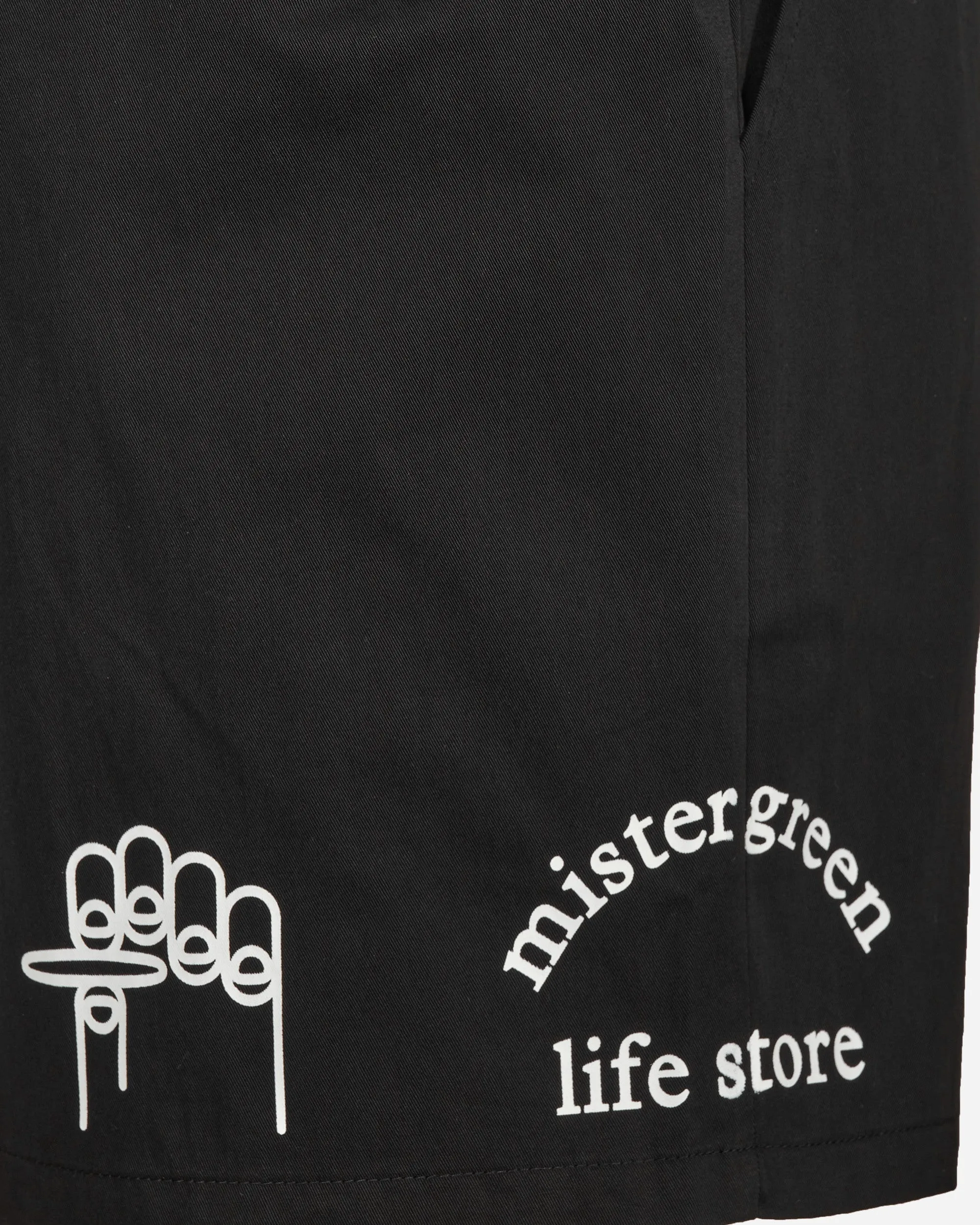 Land Shorts Black