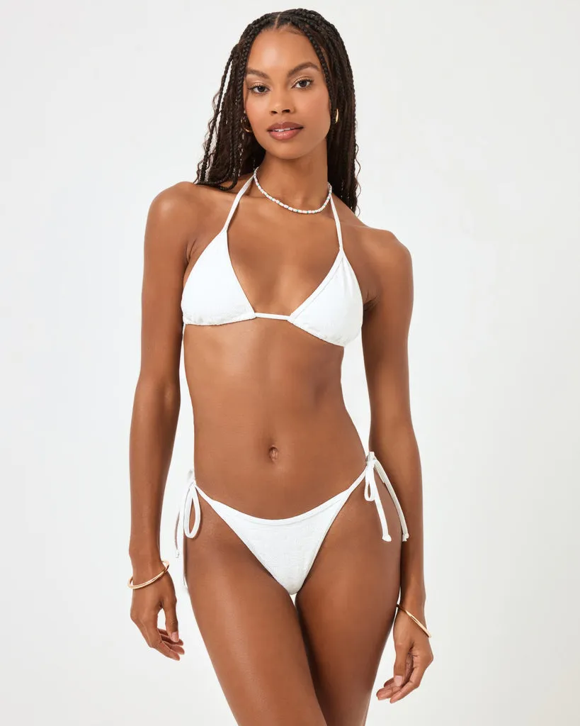 Levy Bottom Seashell White