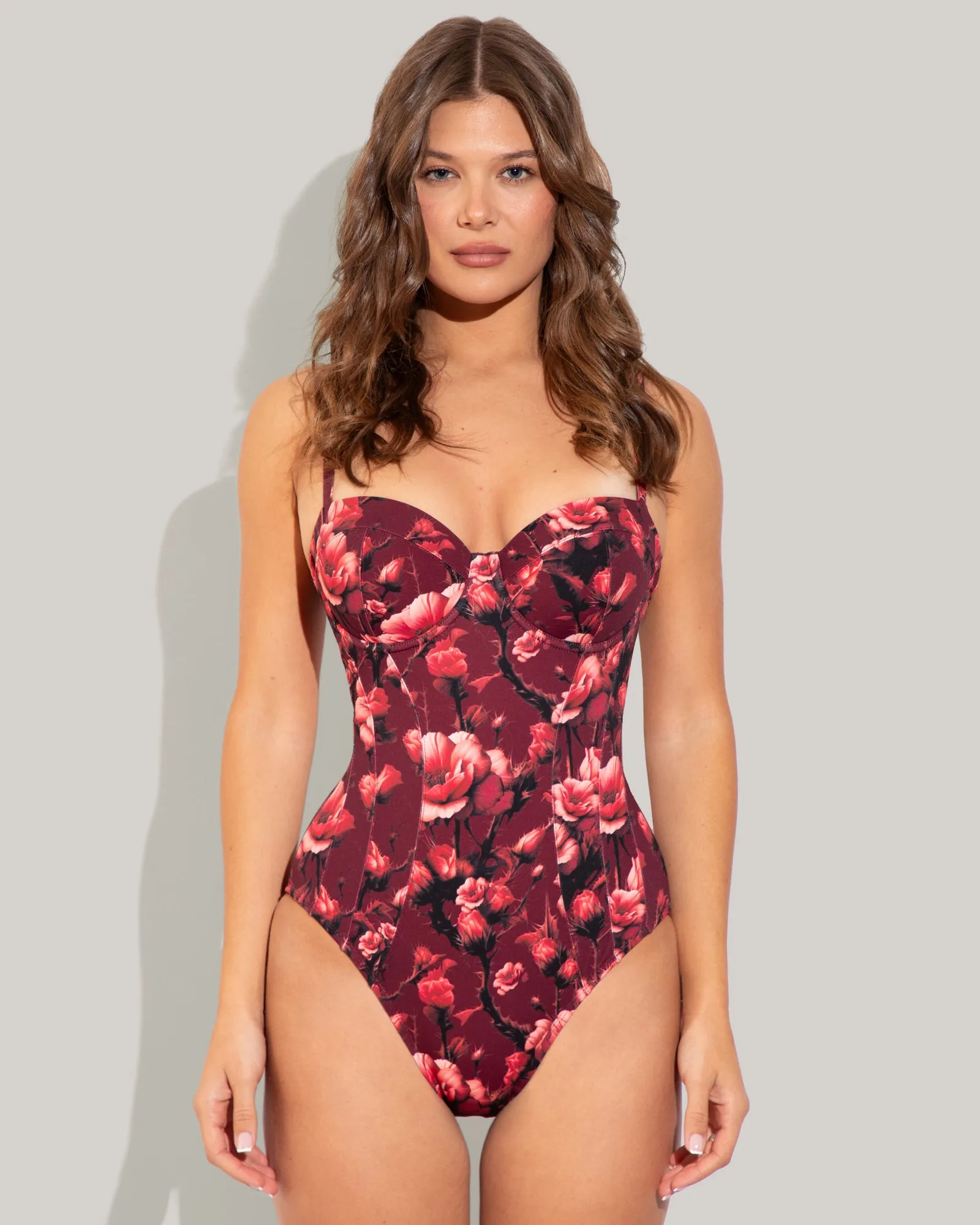Lushy - Cranberry Floral
