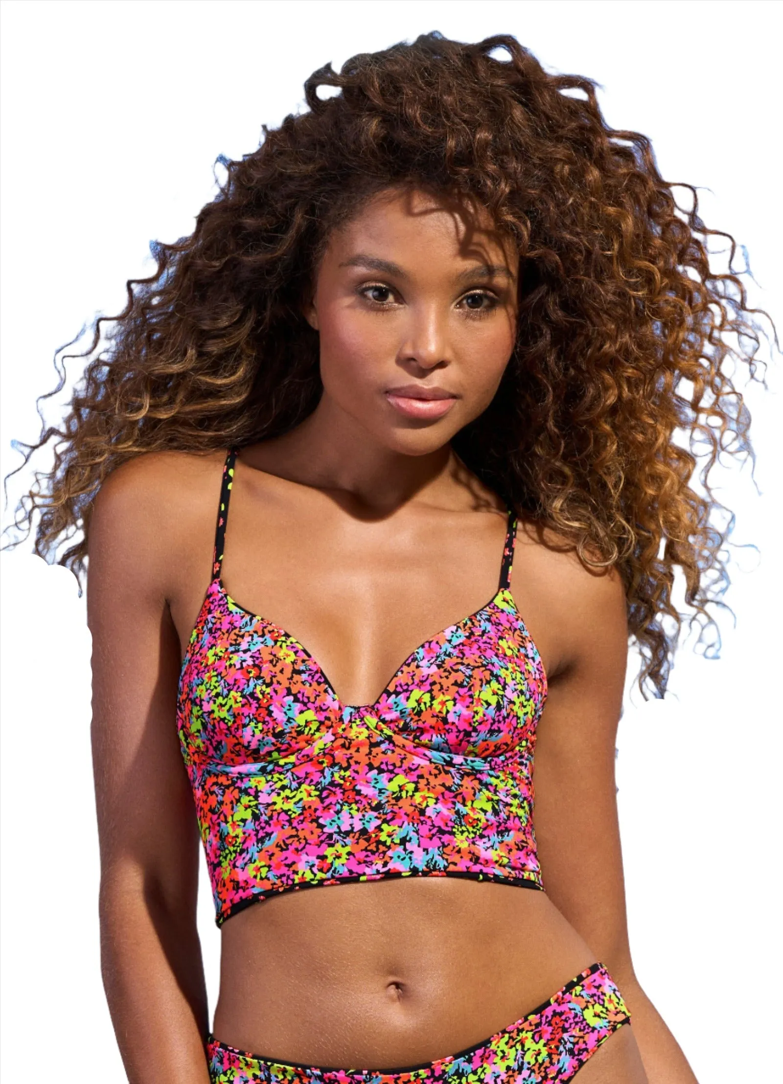 Maaji Pansie Amber Underwire Bustier Bikini Top