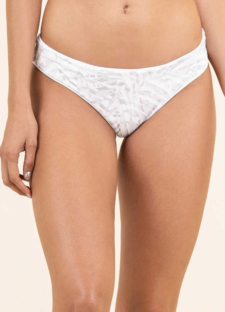 Maaji Simly White Journey Double V Bikini Bottom