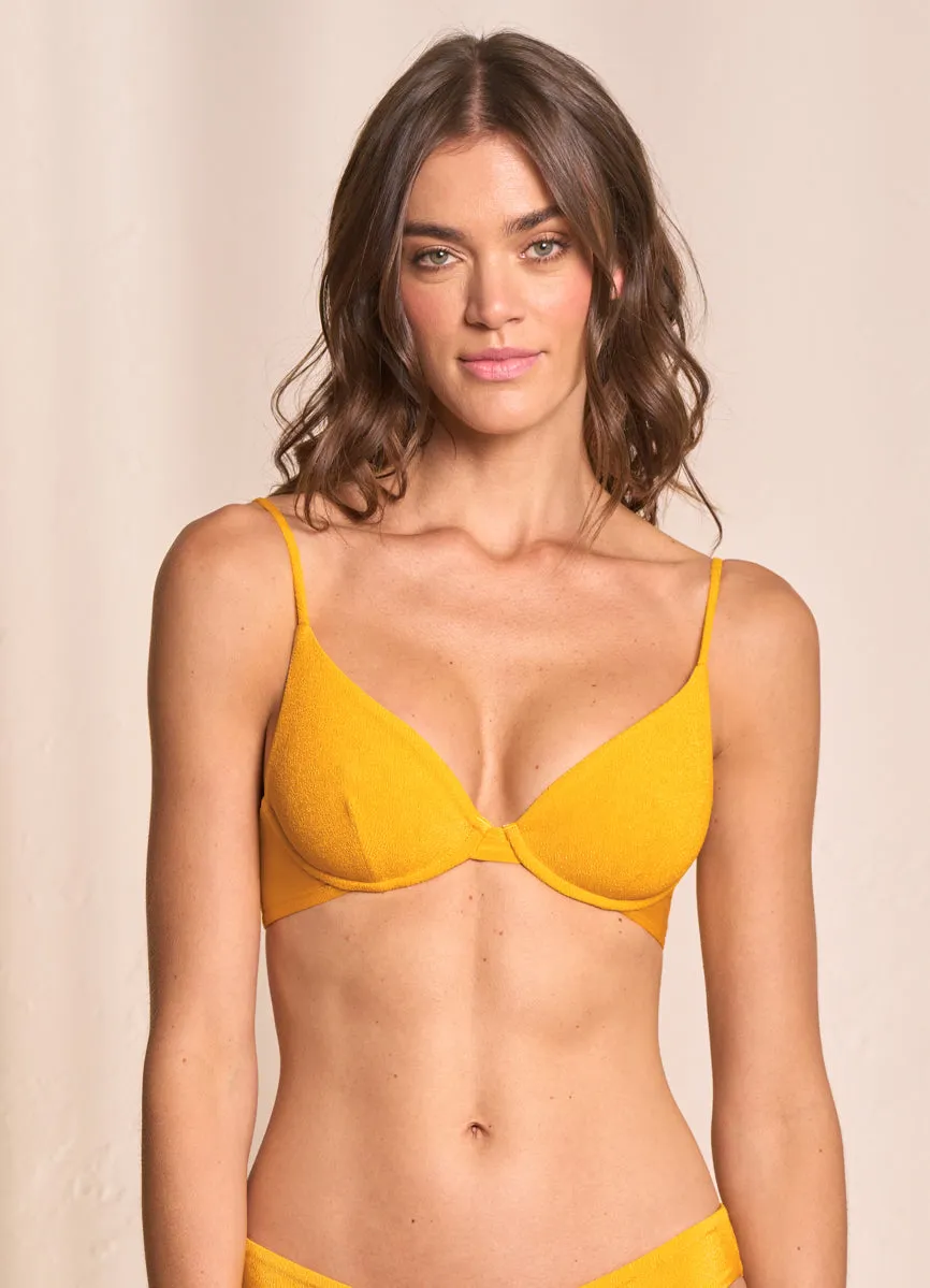 Maaji Sunset Gold Dainty Underwire Bikini Top
