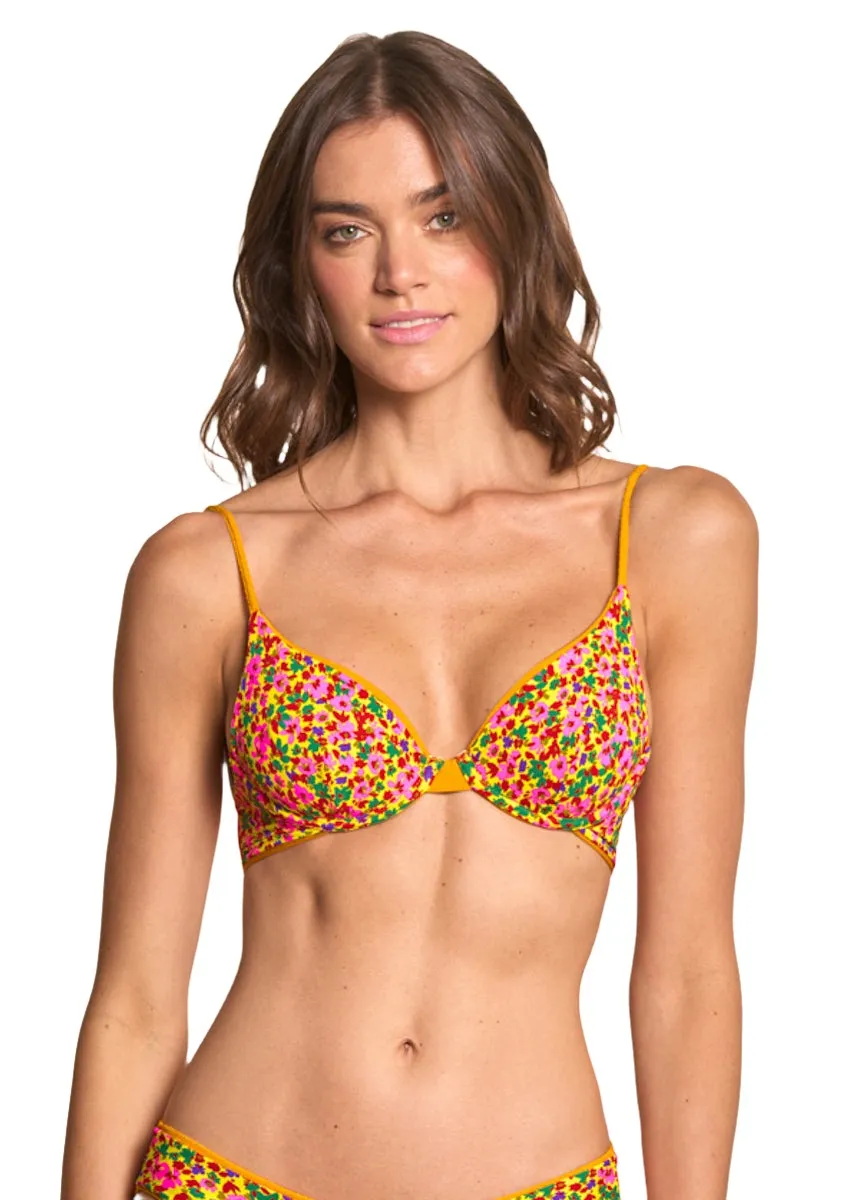 Maaji Sunset Gold Dainty Underwire Bikini Top