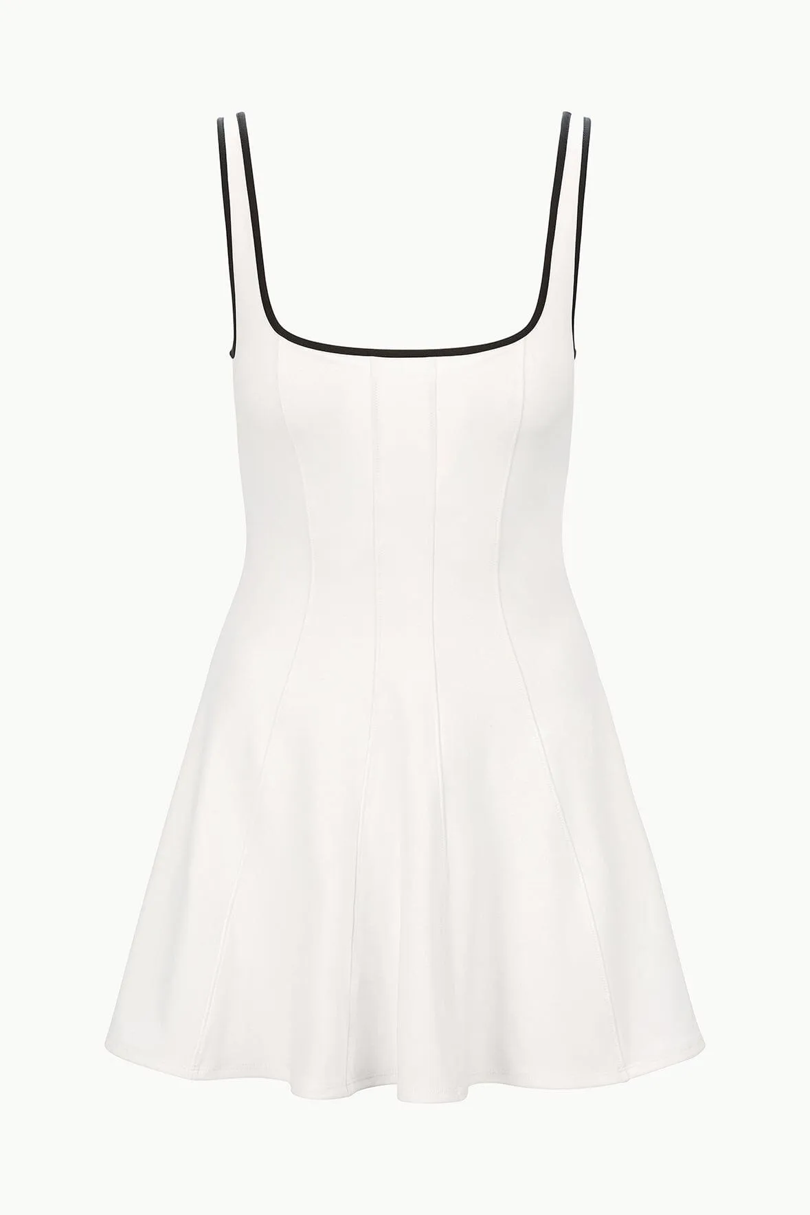 MINI WELLS SPORT DRESS | IVORY BLACK
