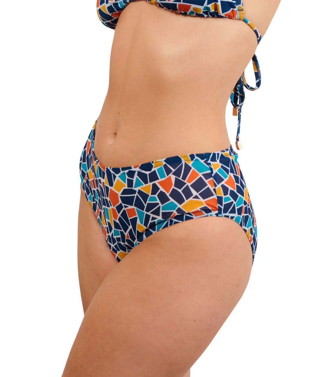 Monaco Tan Through High Waisted Bikini Brief