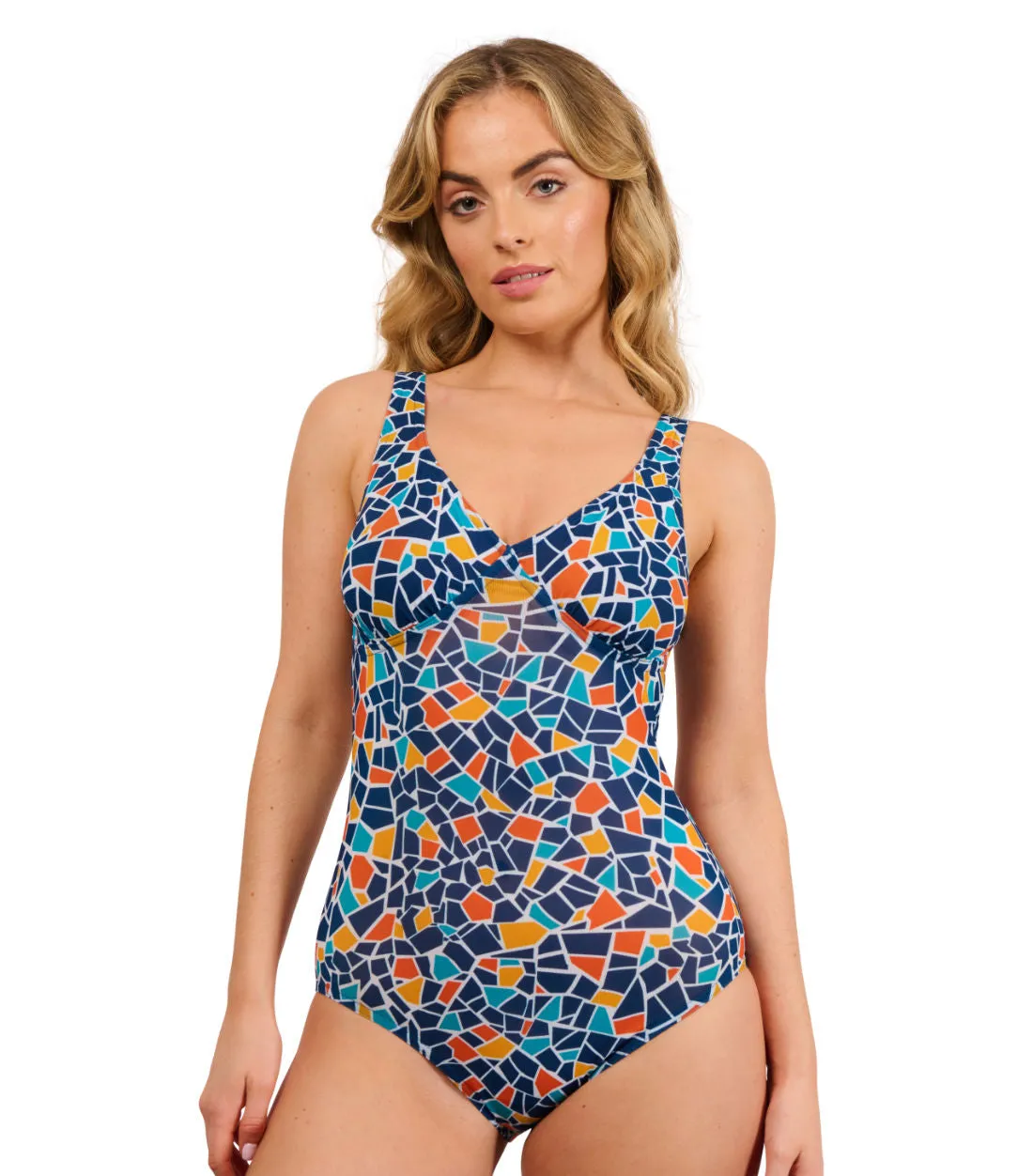 Monaco Tan Through Support Top Swimsuit