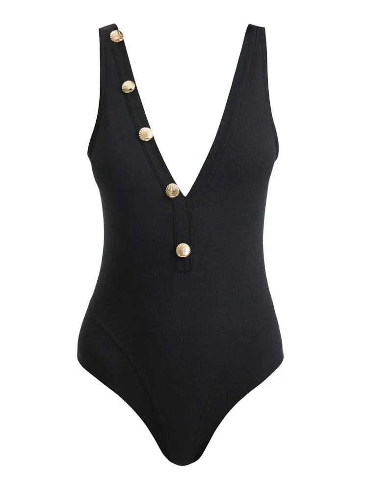 Naida Black Swimsuit