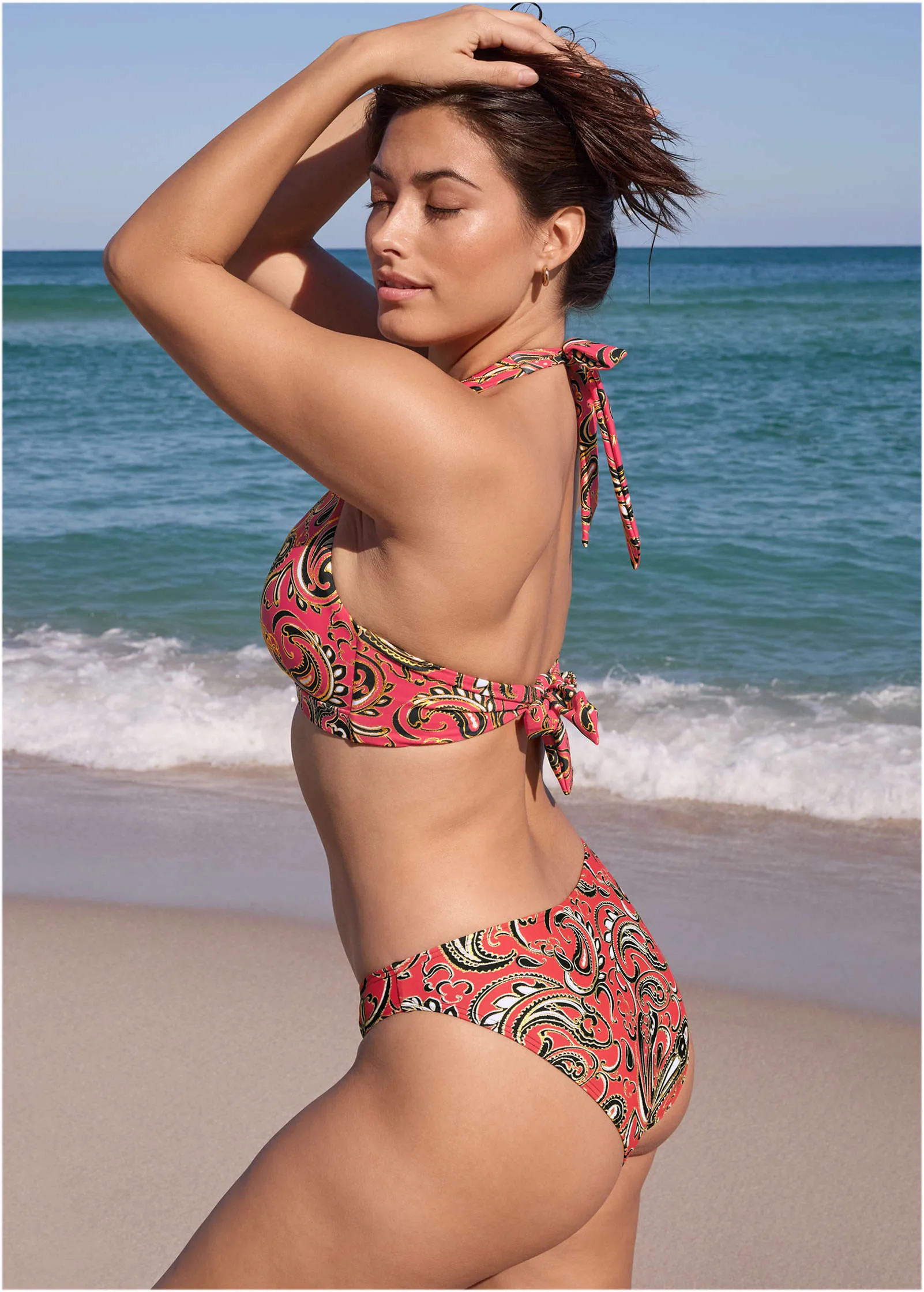Nassau Halter Bikini Top - Splendid Paisley
