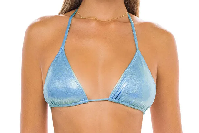 NOVA TOP - GLITTER BLUE
