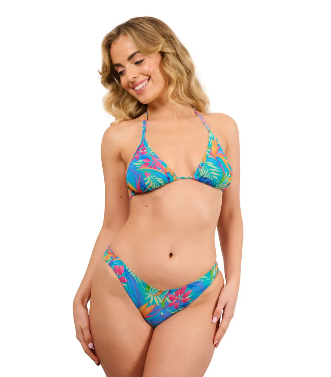 Paradise Green Tan Through Bikini Brief