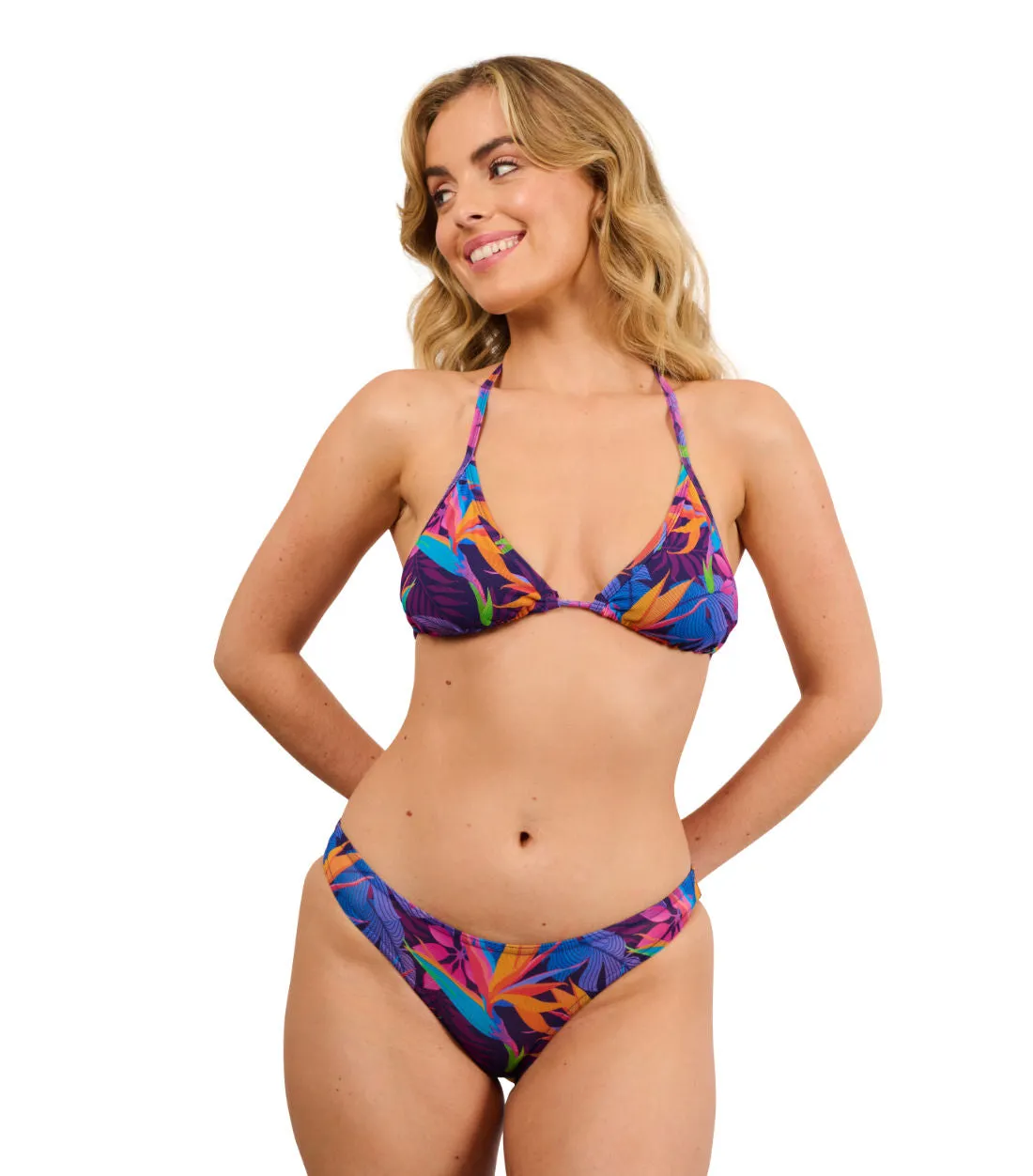 Paradise Purple Tan Through Bikini Brief
